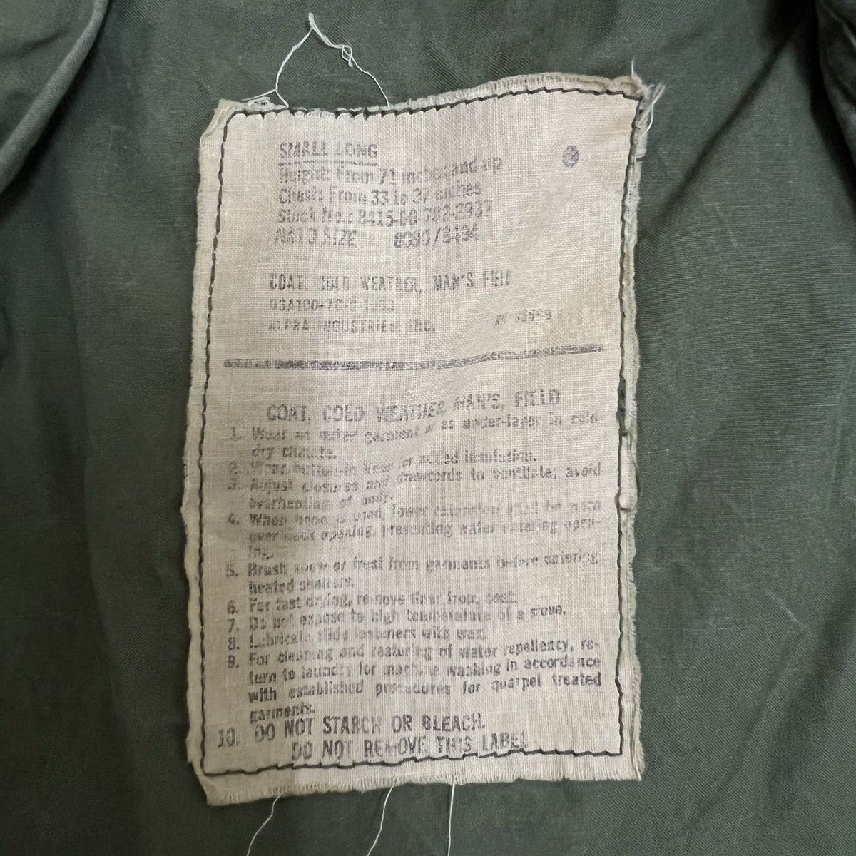 Alpha Industries 70s Alpha Industries M65 Field Jacket Us Army Made In Usa Size US S / EU 44-46 / 1 - 15 Thumbnail