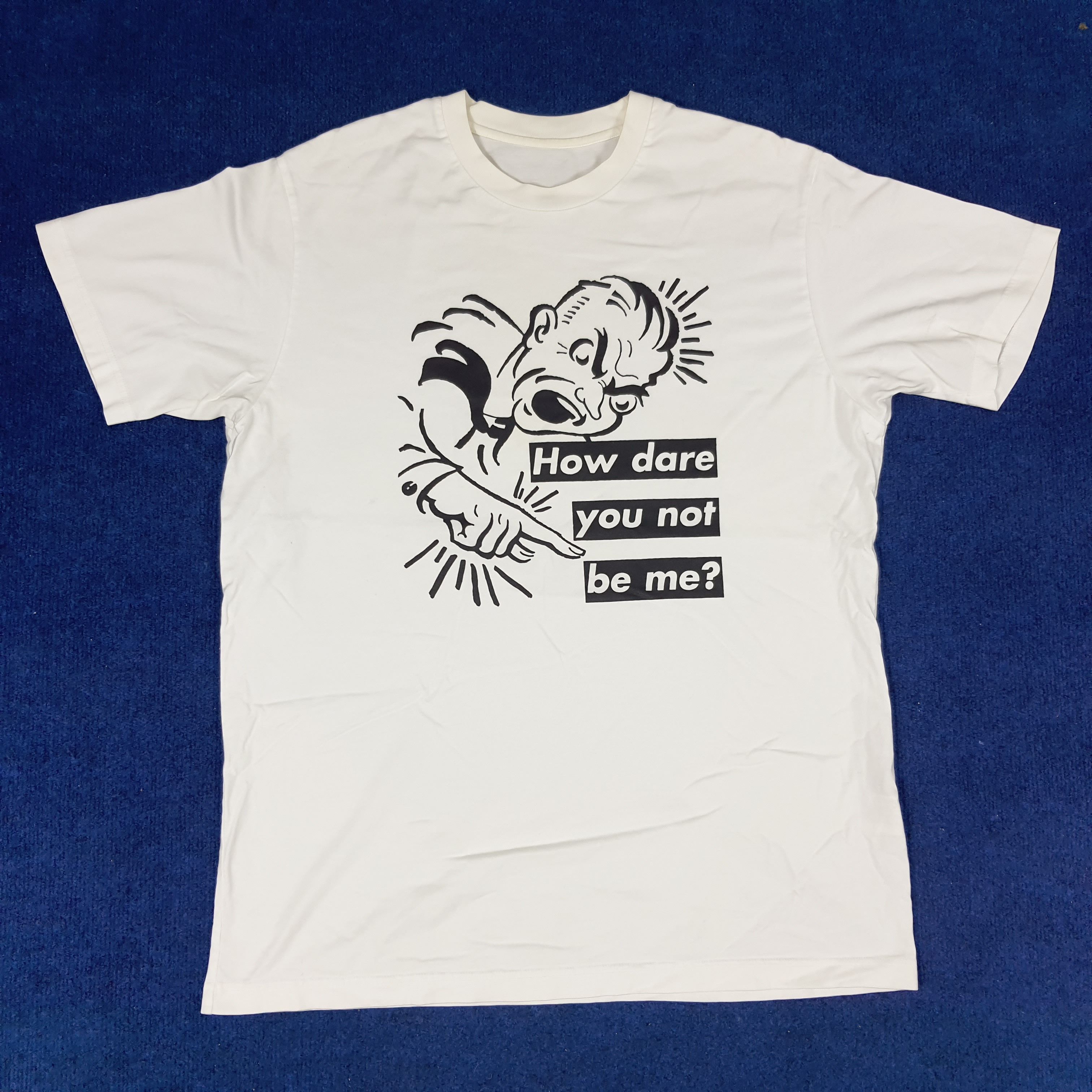 Barbara Kruger × Vintage Vintage Barbara Kruger x Japanese Brand Streetwear T-shirt Size US L / EU 52-54 / 3 - 1 Thumbnail