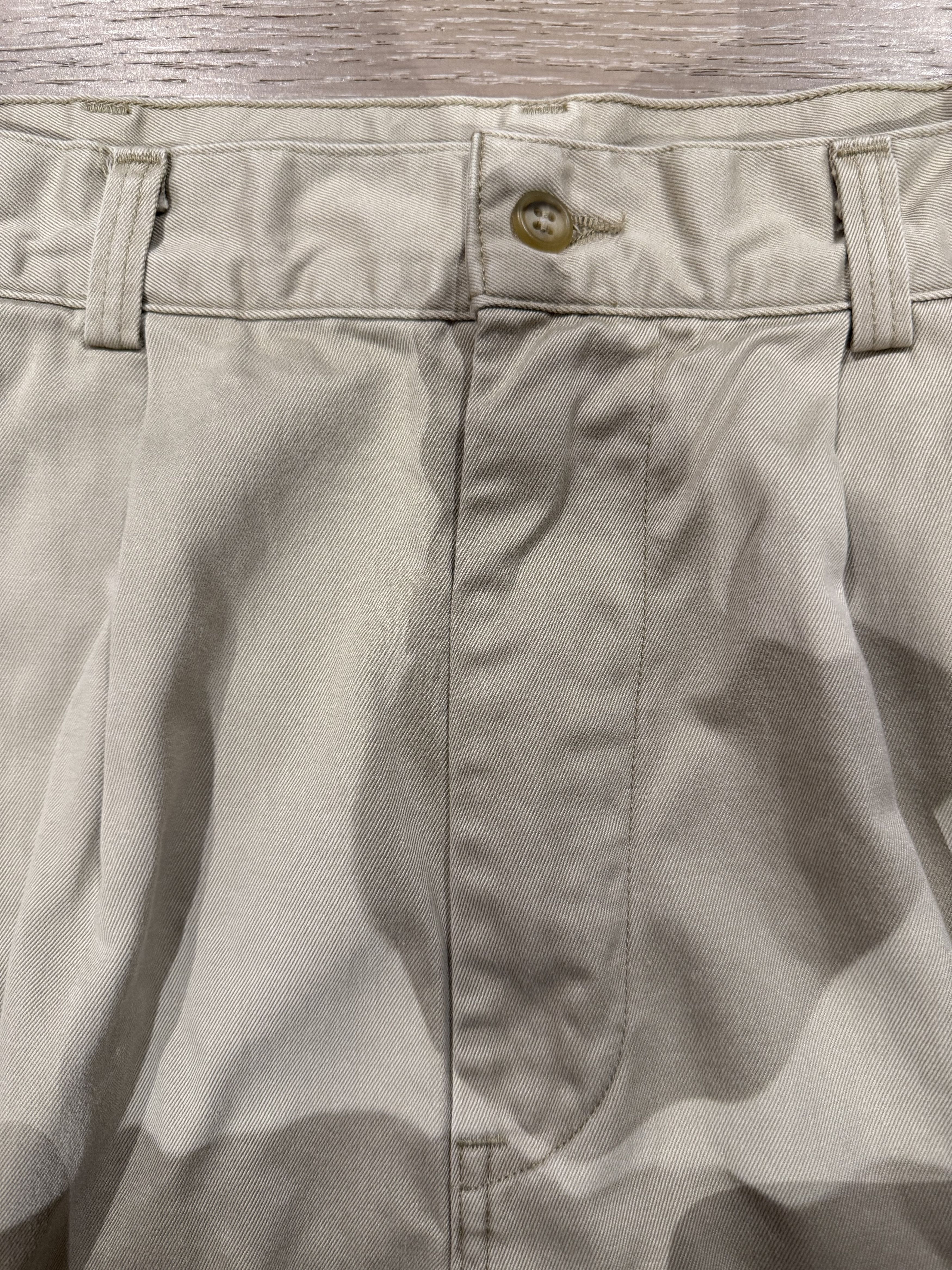 Orslow 💚 Orslow Two Tuck Wide Trousers Khaki Size 2 NEW Size US 32 / EU 48 - 9 Thumbnail