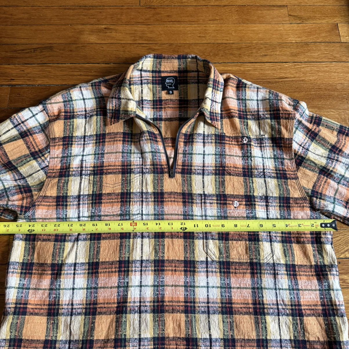 Brain Dead Crazy Rare Brain Dead Shirt Button Zip Flannel Size US S / EU 44-46 / 1 - 10 Thumbnail