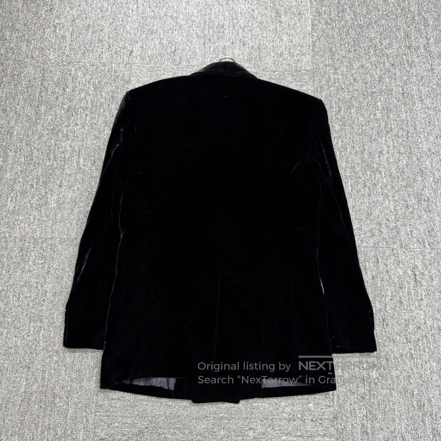 Saint Laurent Paris Saint Laurent Paris Velvet suit jacket| Size 46R - 2 Thumbnail