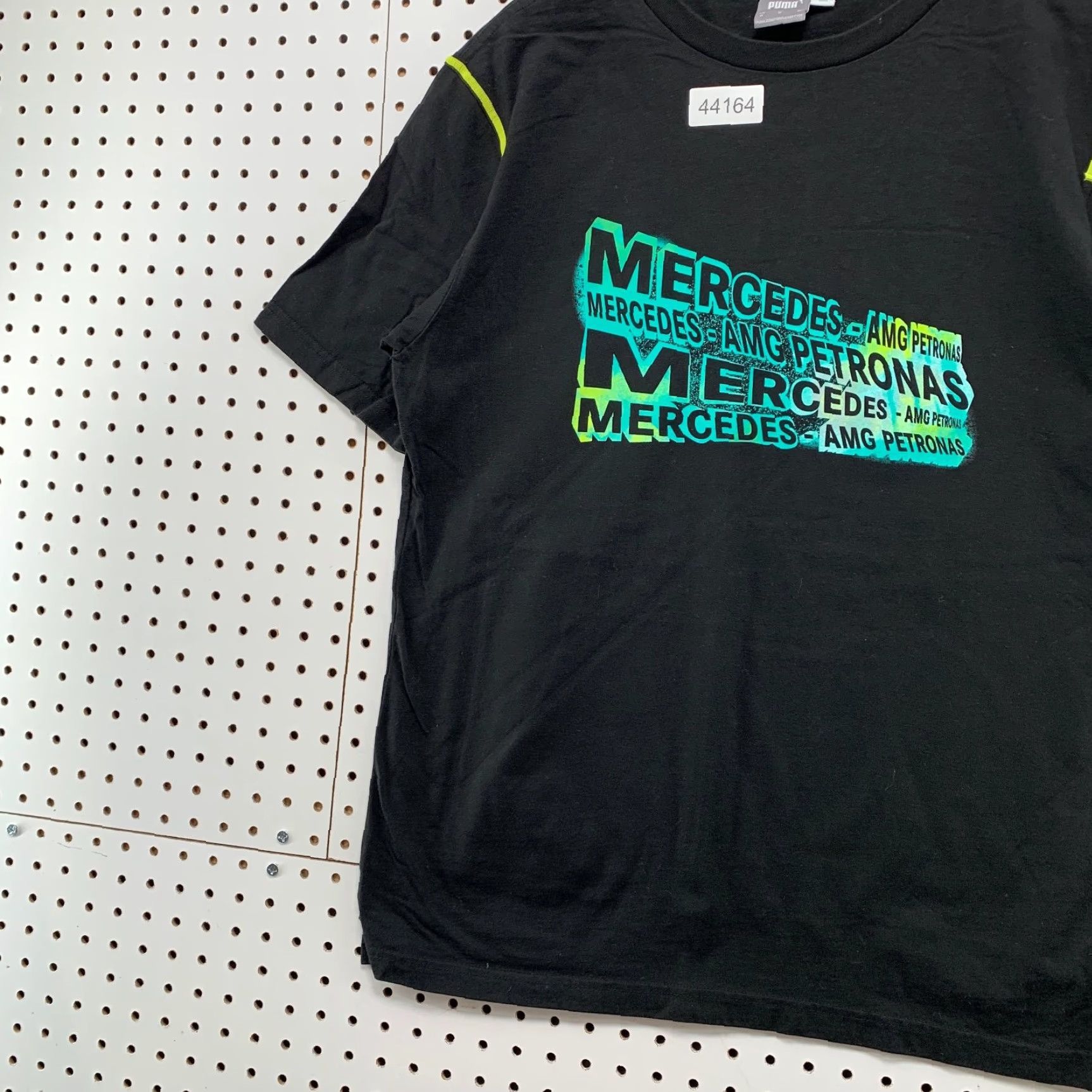 Puma PUMA Mercedes AMG Petronas Shirt Mens M Black Car Tee Size US M / EU 48-50 / 2 - 3 Thumbnail