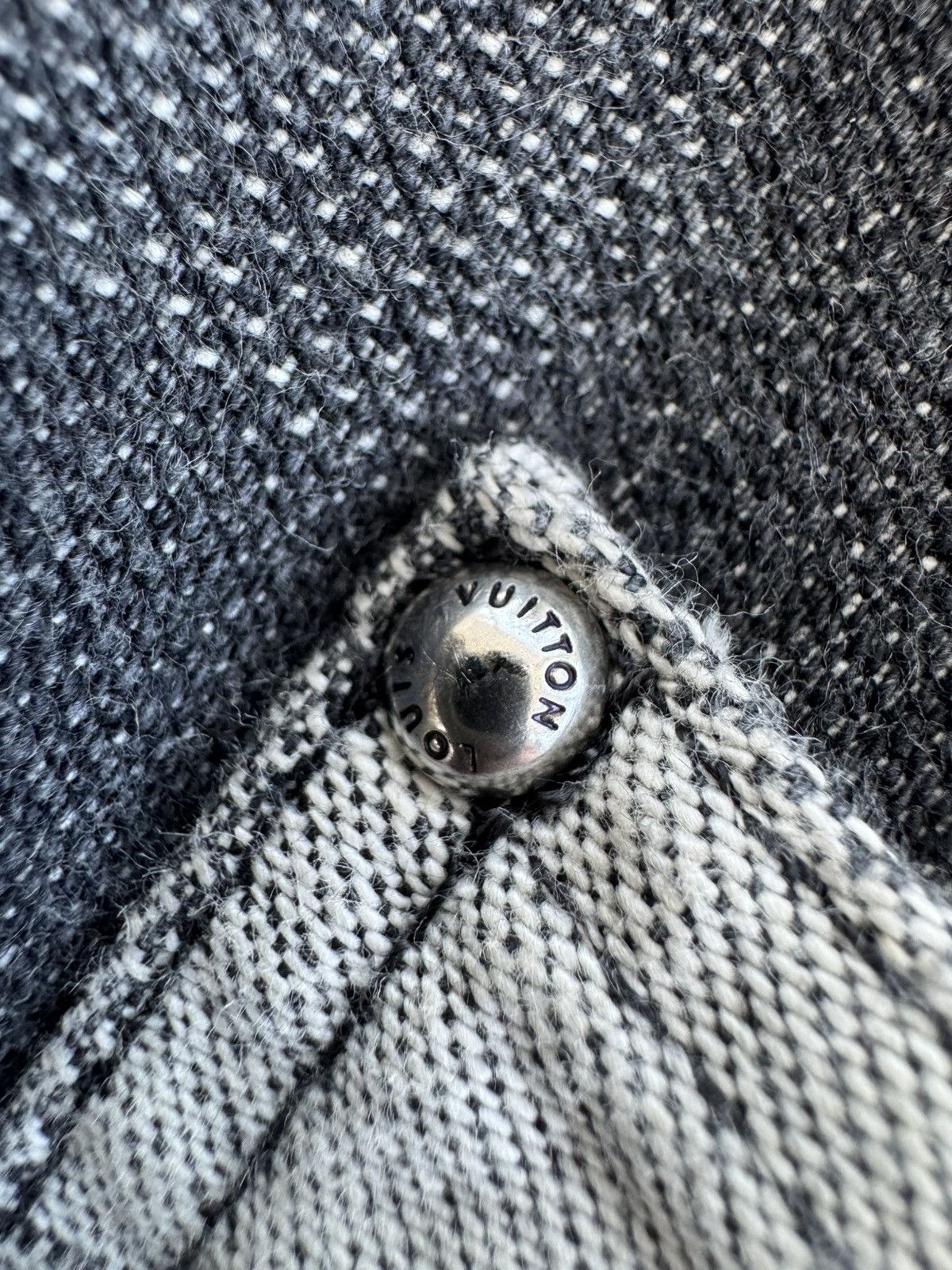 Louis Vuitton LV BLACK DAMOFLAGE SKATER JEANS Size US 30 / EU 46 - 4 Thumbnail