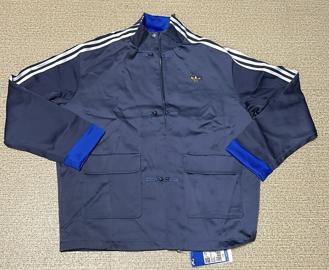 Adidas Adidas Chinese New Year Exclusive Edition Tang Jacket Blue Size ONE SIZE - 3 Thumbnail