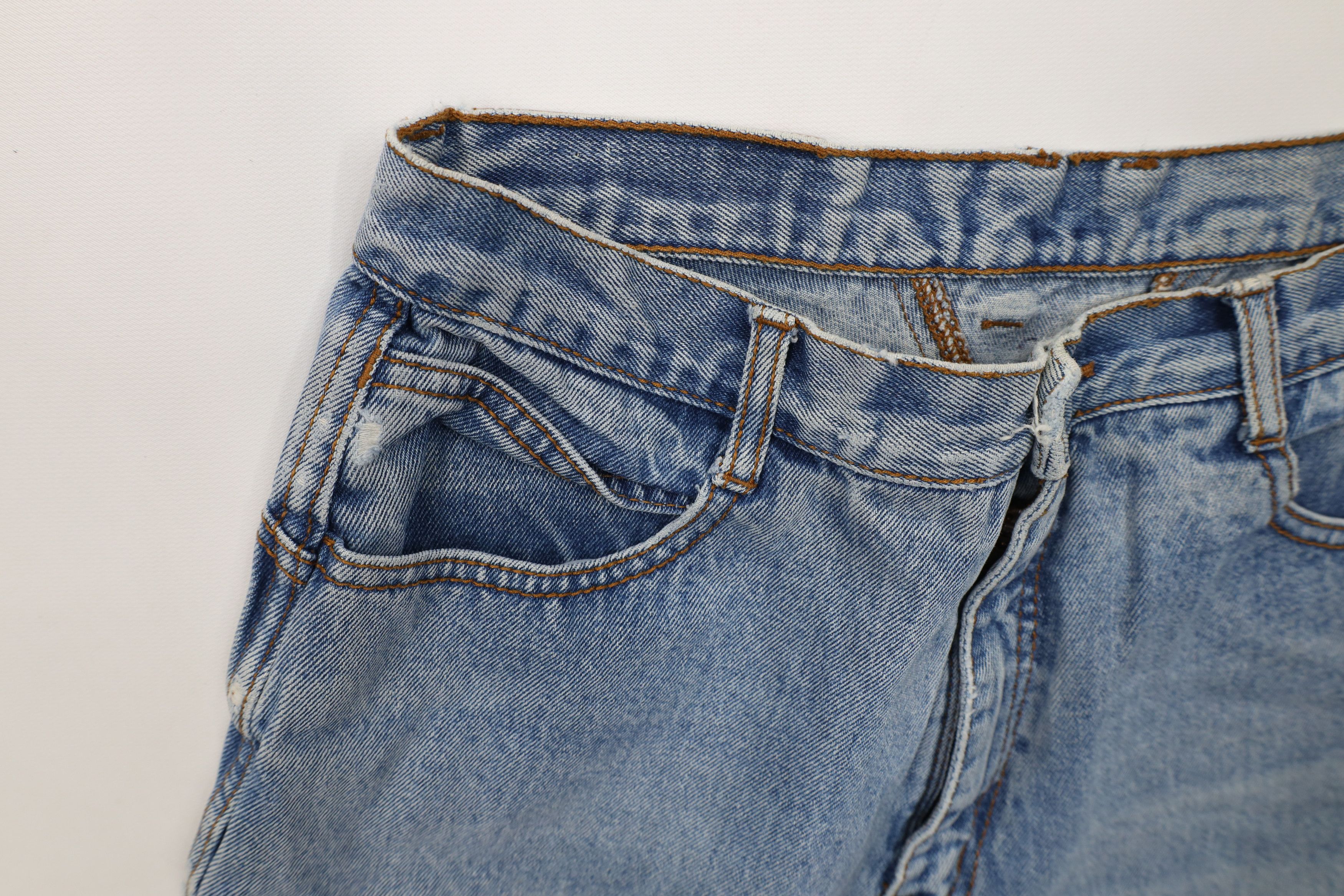Vintage Vintage 90s Streetwear Layered Relaxed Tapered Leg Jeans Size 28" / US 6 / IT 42 - 8 Thumbnail