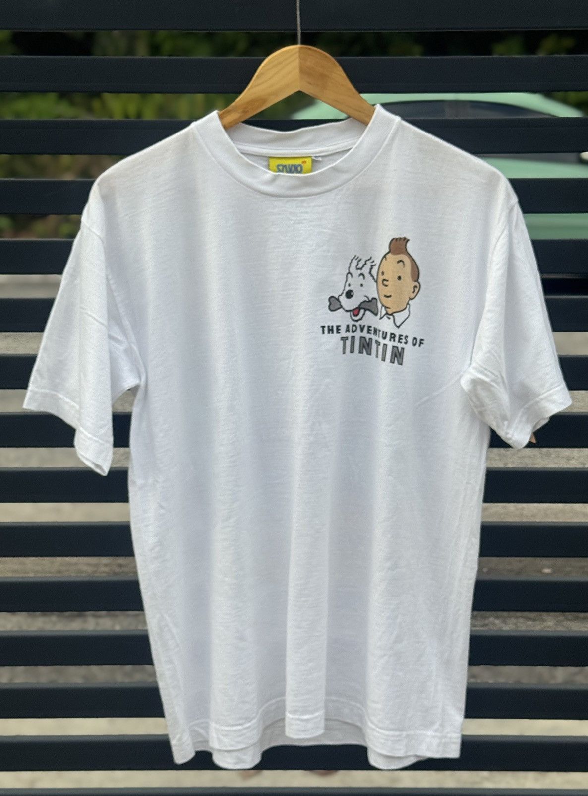Vintage Vintage Bootleg Tintin Shirt Size US L / EU 52-54 / 3 - 2 Thumbnail