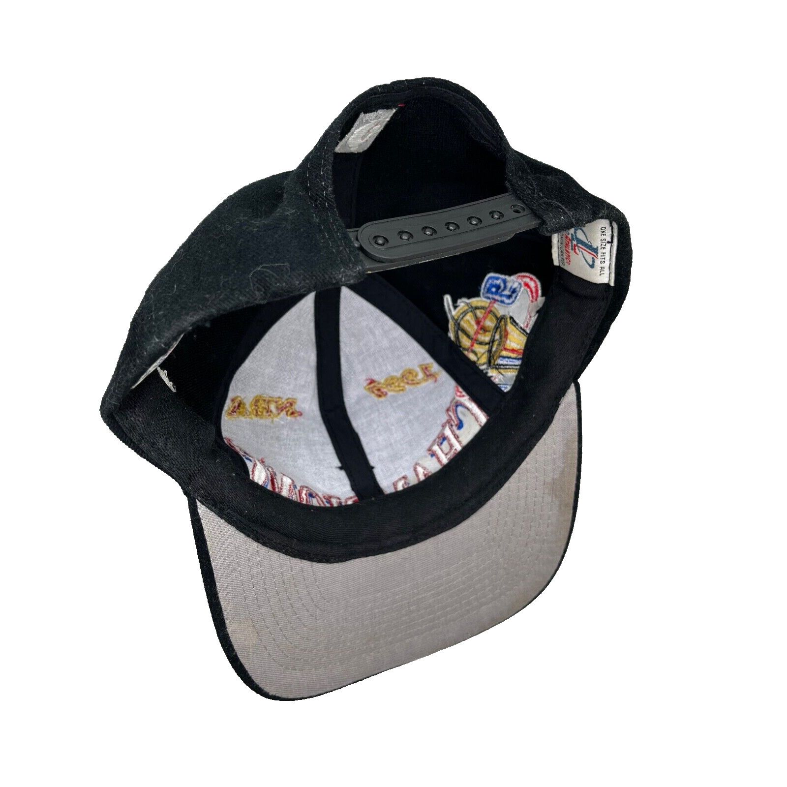 Logo Athletic Chicago Bulls Hat Snapback Logo Athletic 1997 NBA Champions Size ONE SIZE - 9 Thumbnail
