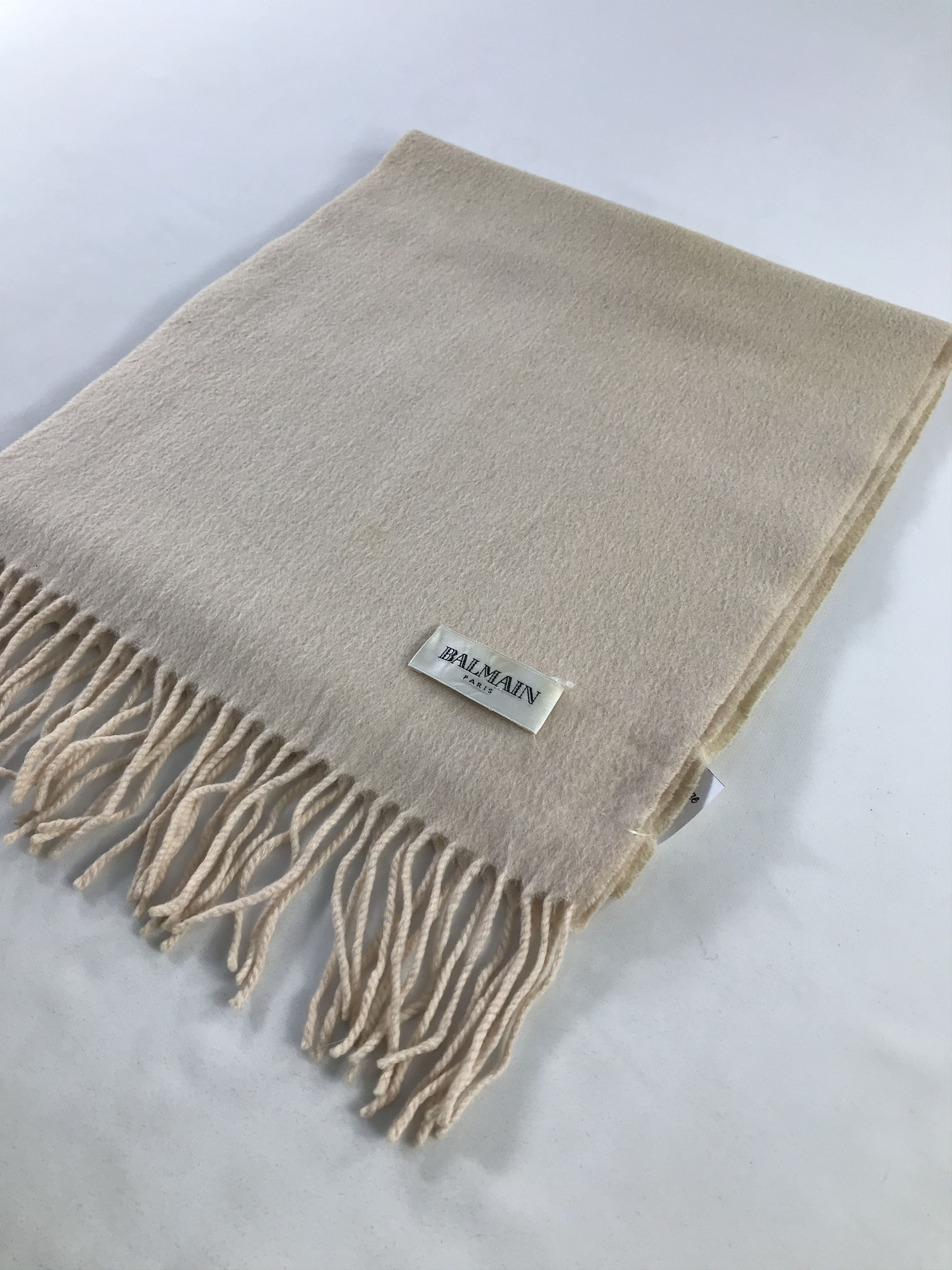 Vintage Balmain Scarf / Muffler / Neckwear - WW2204 Size ONE SIZE - 3 Thumbnail
