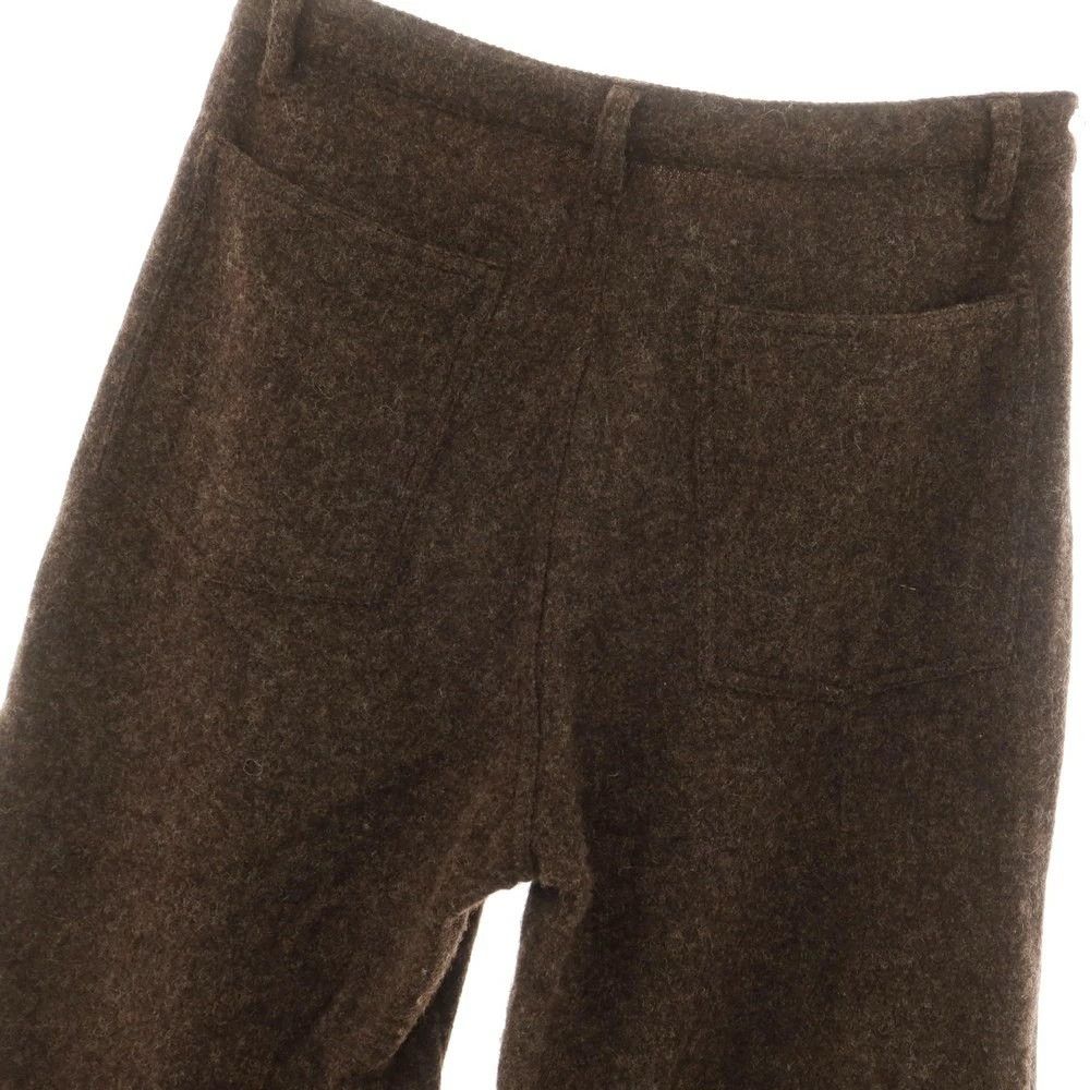 Comme des Garcons SHIRT Casual Pants Wool Nylon Casual Slacks Zipper Plain Brown Size US 30 / EU 46 - 5 Thumbnail