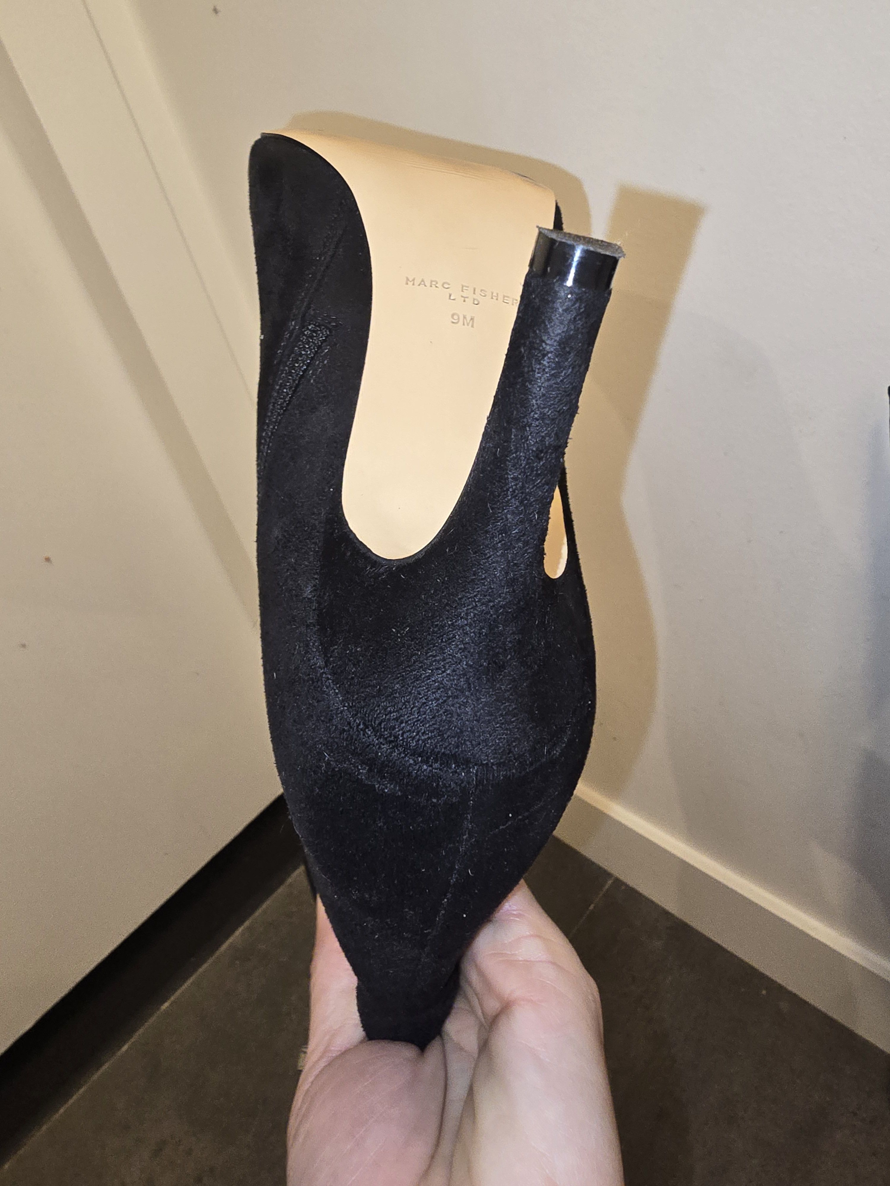 Marc Fisher Marc Fisher LTD Black Genessa3 Over-the-knee Boots Size 9M Size US 9 / IT 39 - 9 Thumbnail