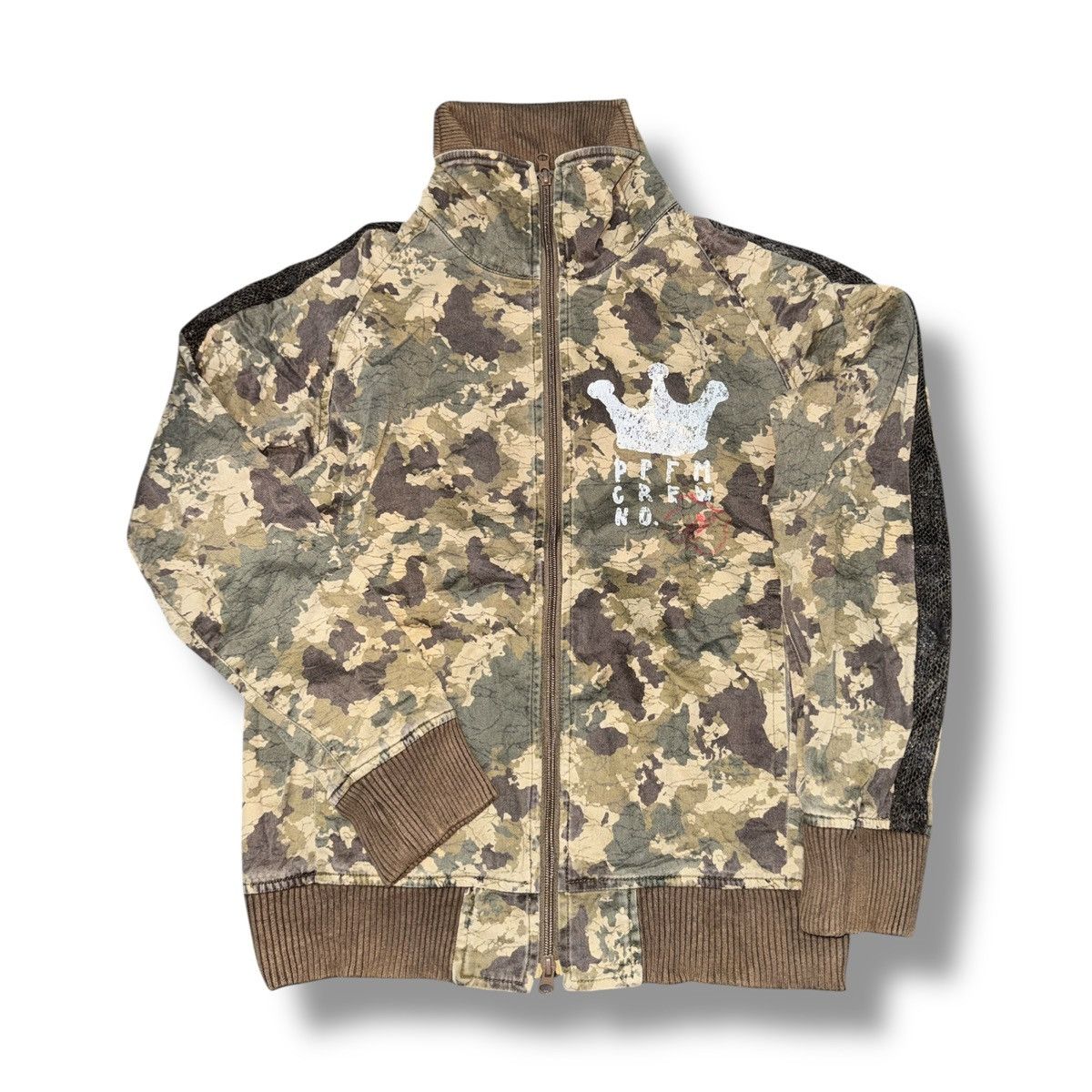 PPFM PPFM CAMO BIKERS JACKET Size US M / EU 48-50 / 2 - 1 Thumbnail