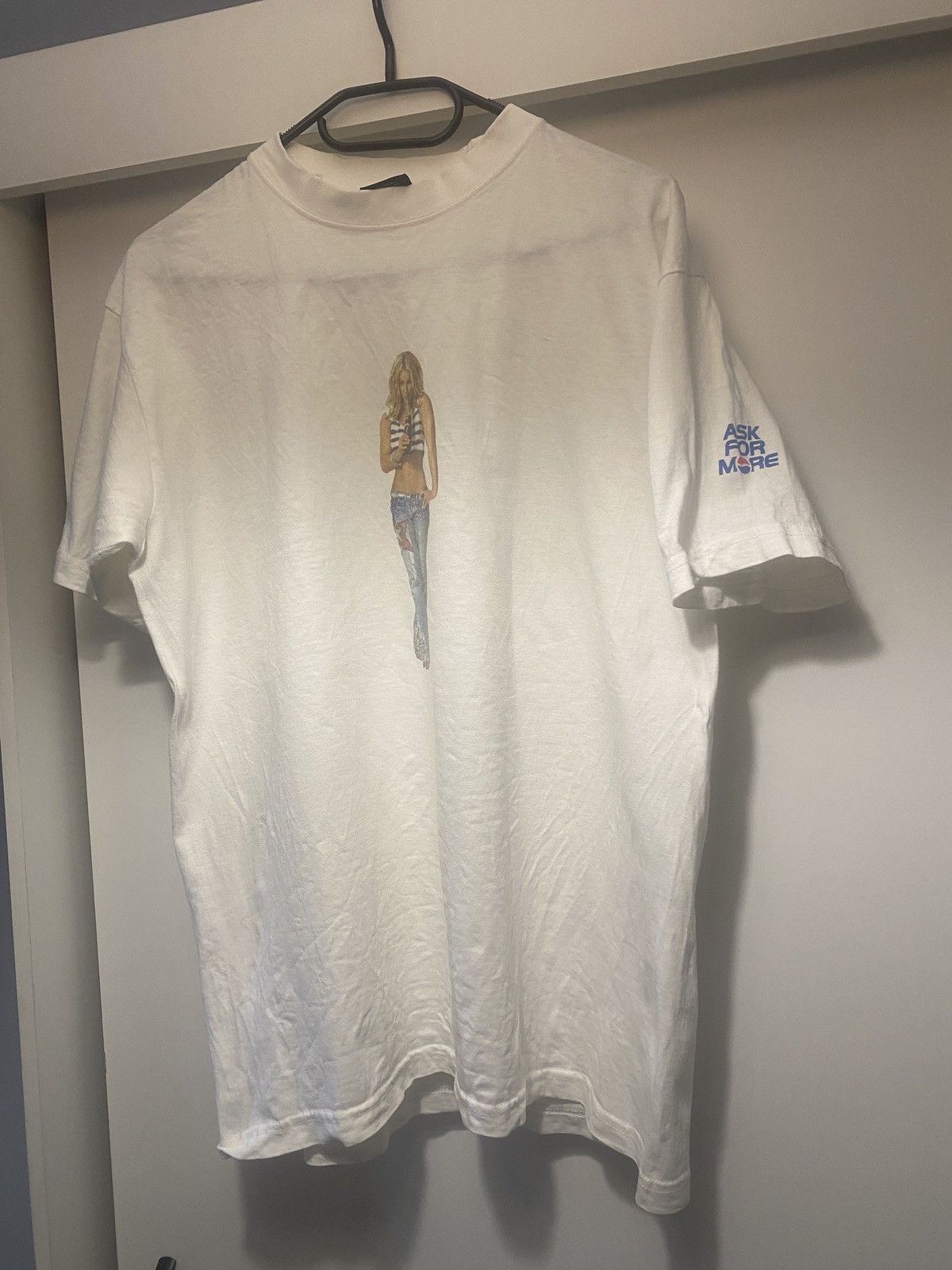 Vintage rare advertisement Britney Spears with Pepsi from the 00s Size US L / EU 52-54 / 3 - 1 Thumbnail