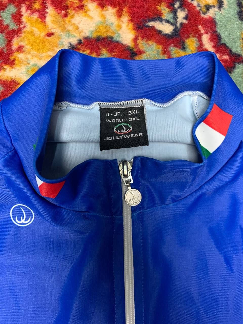 Bicycle JOLLYWEAR Cycling Skinsuit Italy size 2XL Size US XXL / EU 58 / 5 - 3 Thumbnail