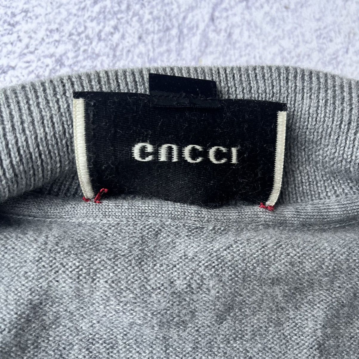 Gucci Gucci zip-up grey wool sweater made in Italy Size US XL / EU 56 / 4 - 16 Thumbnail