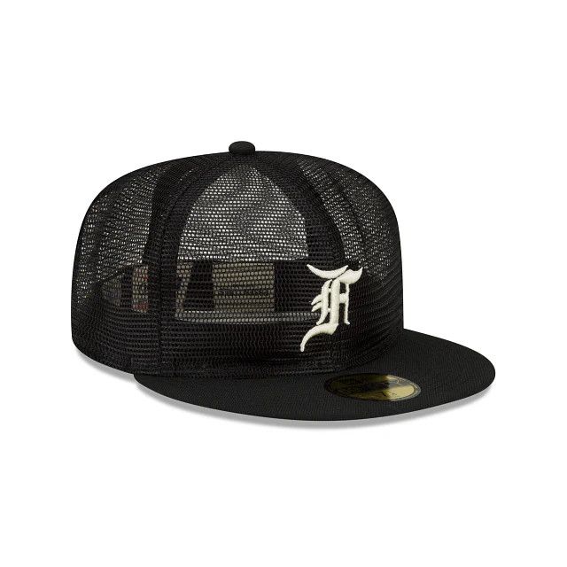 Essentials New Era Fear of God Essential Full Mesh 59FIFTY Fitted Hat Size 40 - 4 Thumbnail