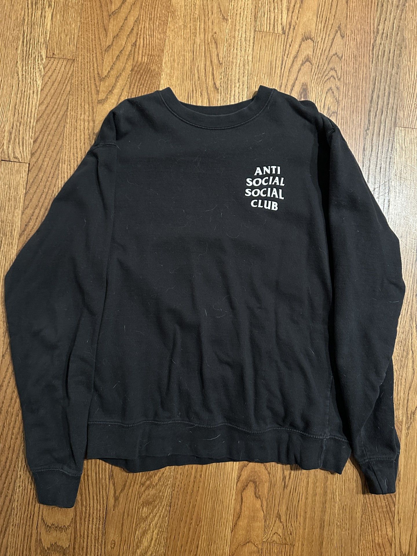 Anti Social Social Club Anti Social Social Club Kkoch Black Crewneck Size US L / EU 52-54 / 3 - 2 Thumbnail