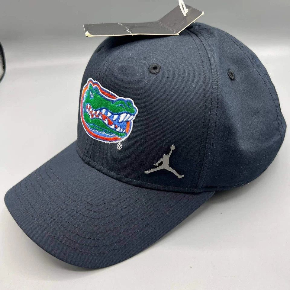 Jordan Brand Florida Gators x Air Jordan Hat Men Metal Logo Strap Back Size ONE SIZE - 3 Thumbnail