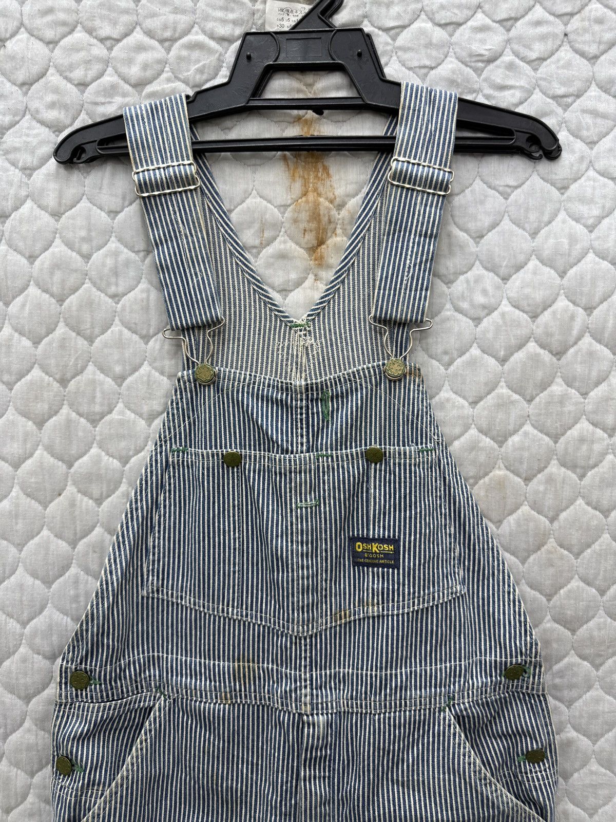 Oshkosh 🔥🔥🔥ARCHIVE VINTAGE OSHKOSH BGOSH OVERALL Size US 35 - 2 Thumbnail