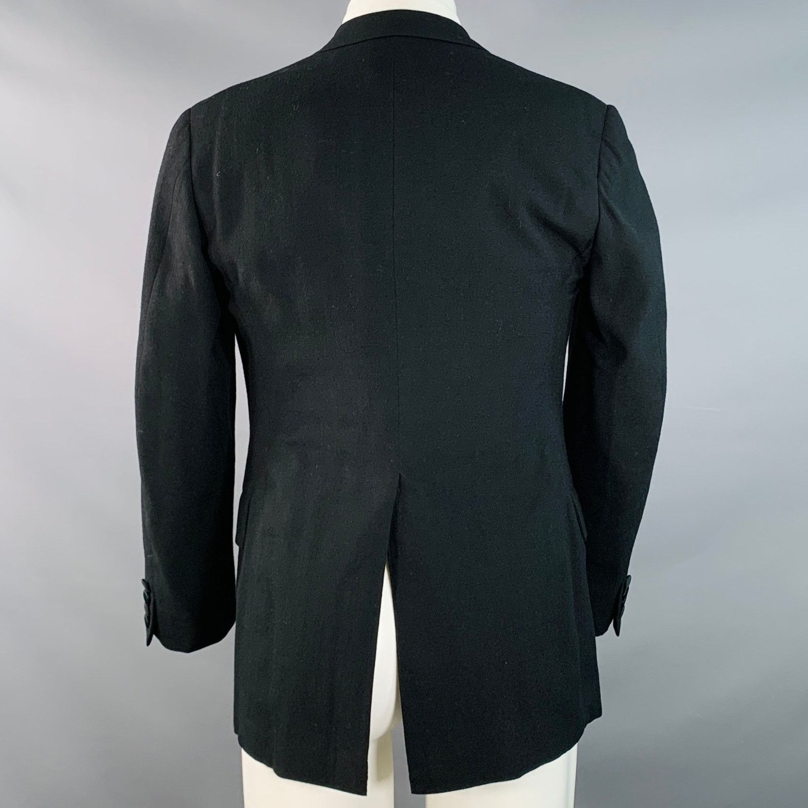 Paul Stuart PAUL STUART Size 40 Breasted Peak Lapel Tuxedo Sport Coat Size 40R - 4 Thumbnail