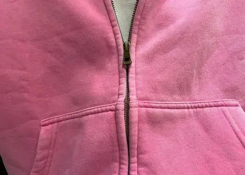 Other Unisex Pink Washed Hoodie Zipper Size US S / EU 44-46 / 1 - 4 Thumbnail