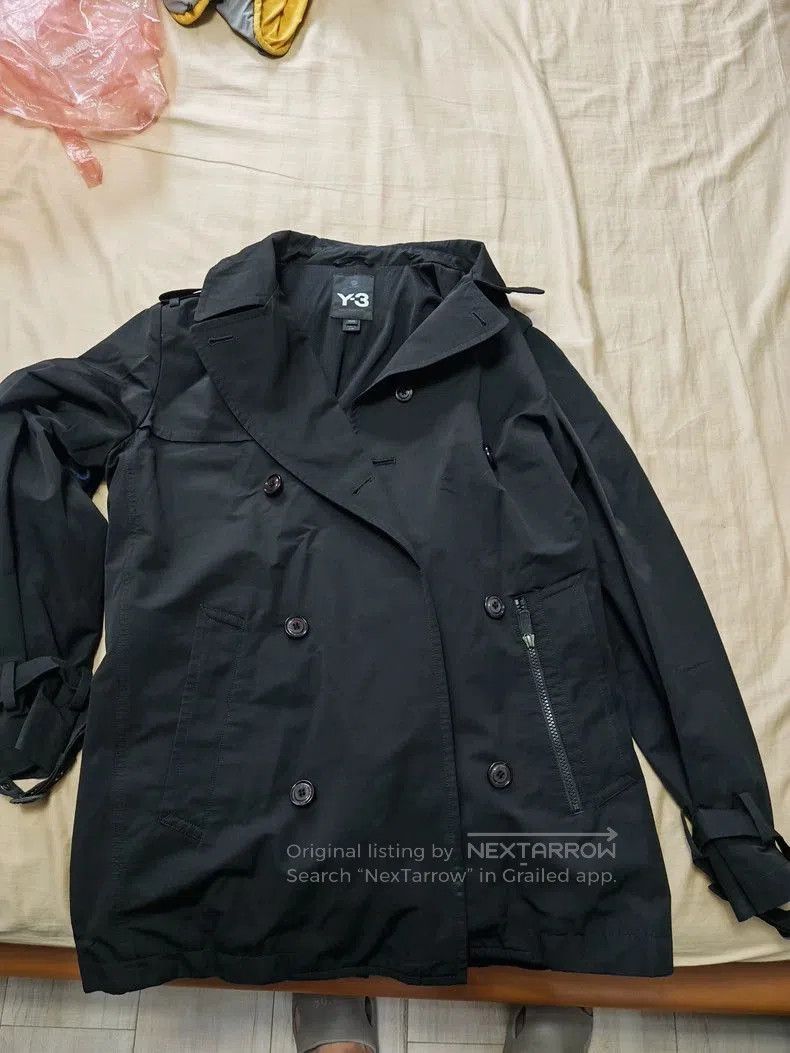 Y-3 Y-3 Yohji Yamamoto x Adidas Trench Coat. Size US M / EU 48-50 / 2 - 2 Thumbnail