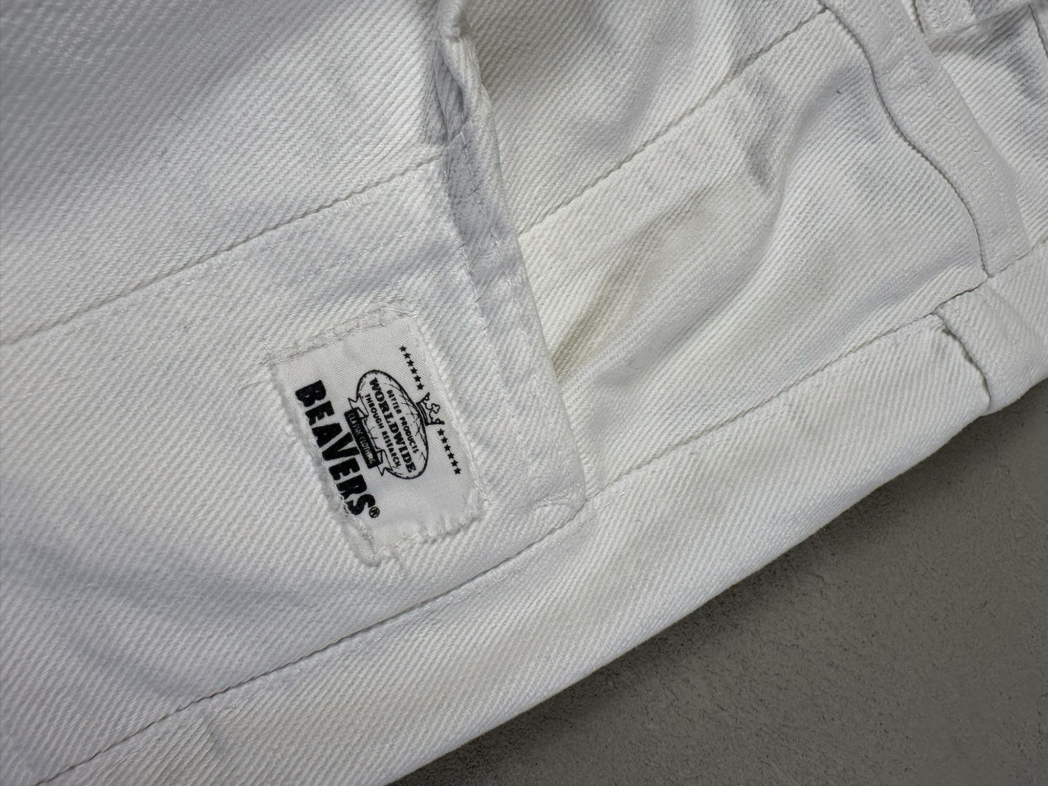 Vintage 90s Vintage Beavers Workwear Denim Jeans Pants Size US 28 / EU 44 - 6 Thumbnail