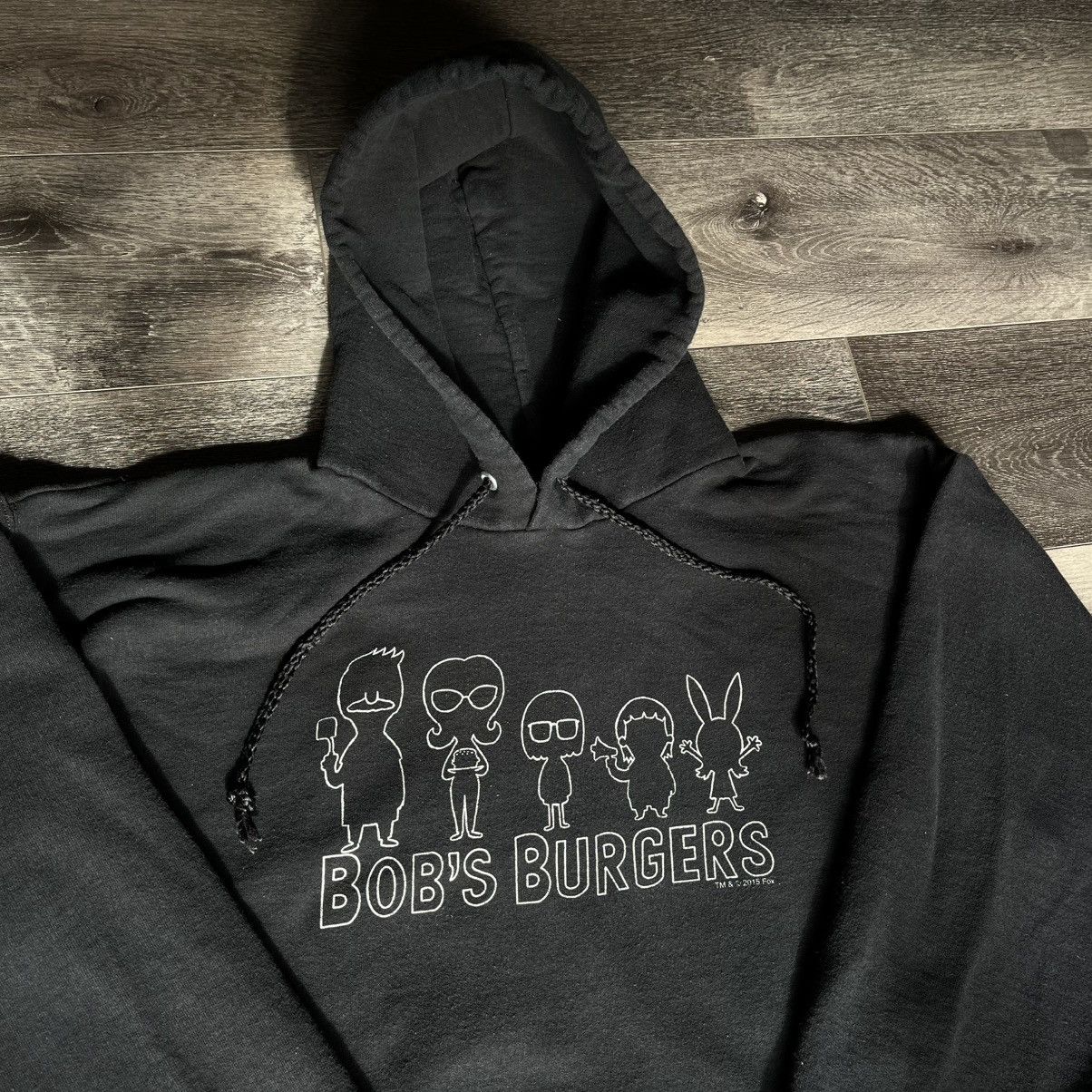 Cartoon Network × Vintage Vintage Bobs Burgers 2015 TV Show Original Promo Logo Hoodie Size US M / EU 48-50 / 2 - 2 Thumbnail
