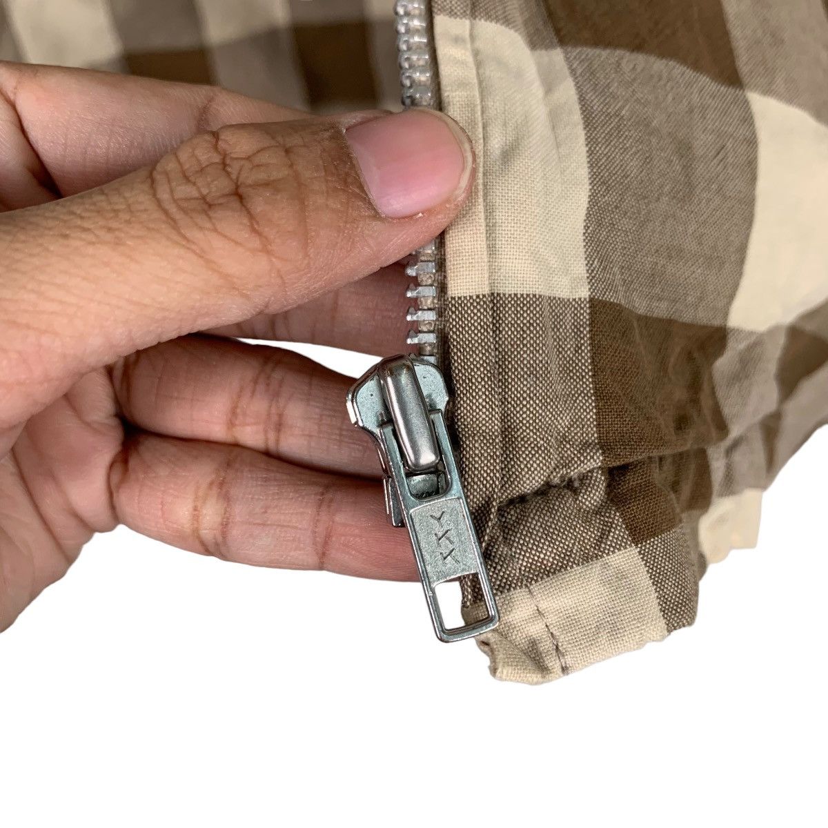 Japanese Brand BEARSURFBOARDS Checked Collared Jacket #0388-C18 Size US M / EU 48-50 / 2 - 14 Thumbnail