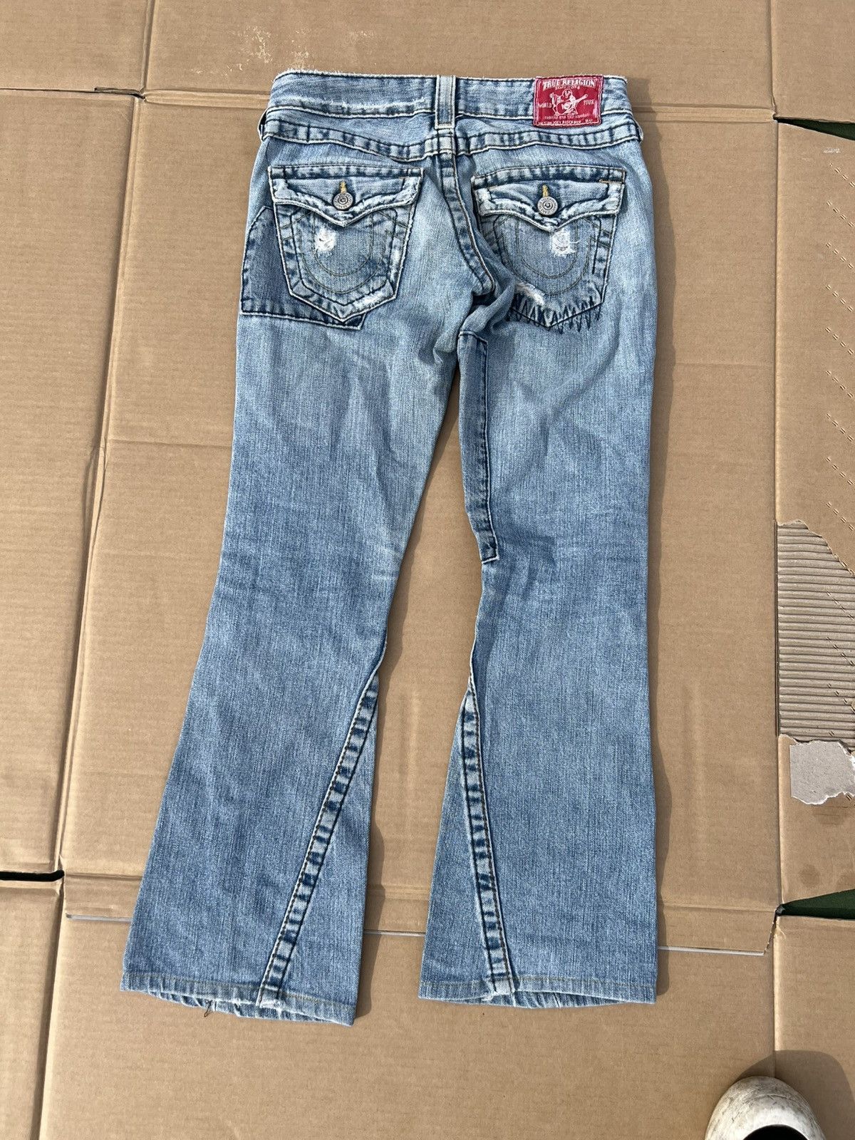 True Religion True Religion Flared Jeans Size 24" / US 00 / IT 34 - 2 Thumbnail