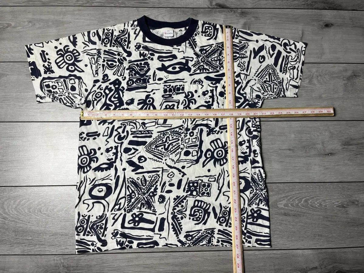 Vintage Vintage T-shirt crazy tee multi logo size Large Size US L / EU 52-54 / 3 - 5 Thumbnail