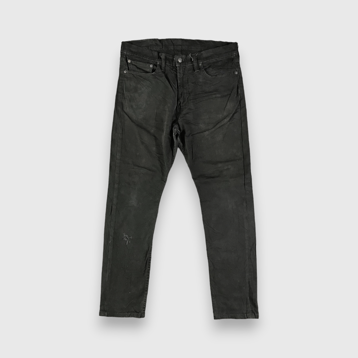 Levi's Vintage Faded Black Levis 510 Jeans-J3043 Size US 35 - 1 Thumbnail