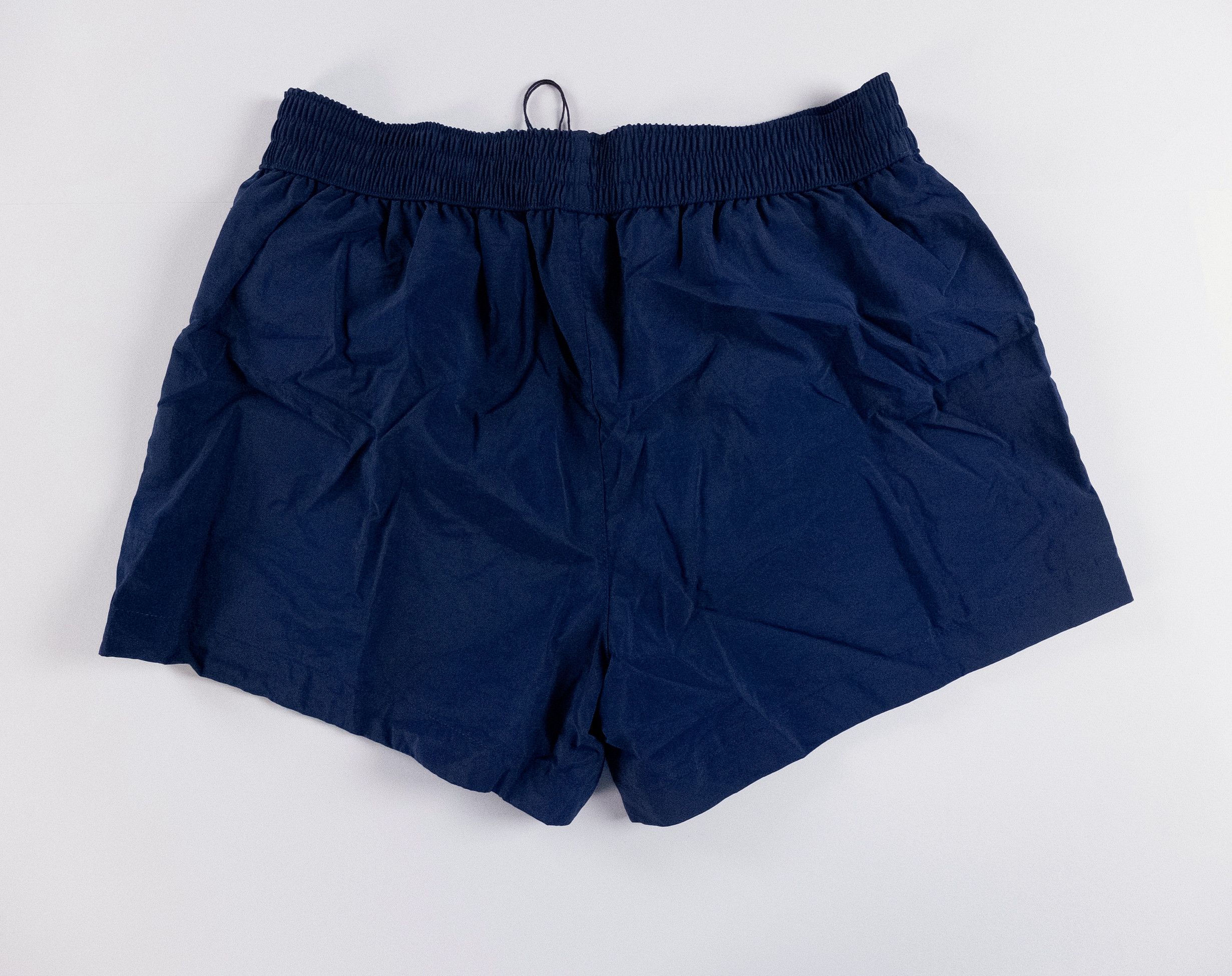 Bottega Veneta BOTTEGA VENETA solid navy blue nylon swim shorts Large q Size US 30 / EU 46 - 9 Thumbnail