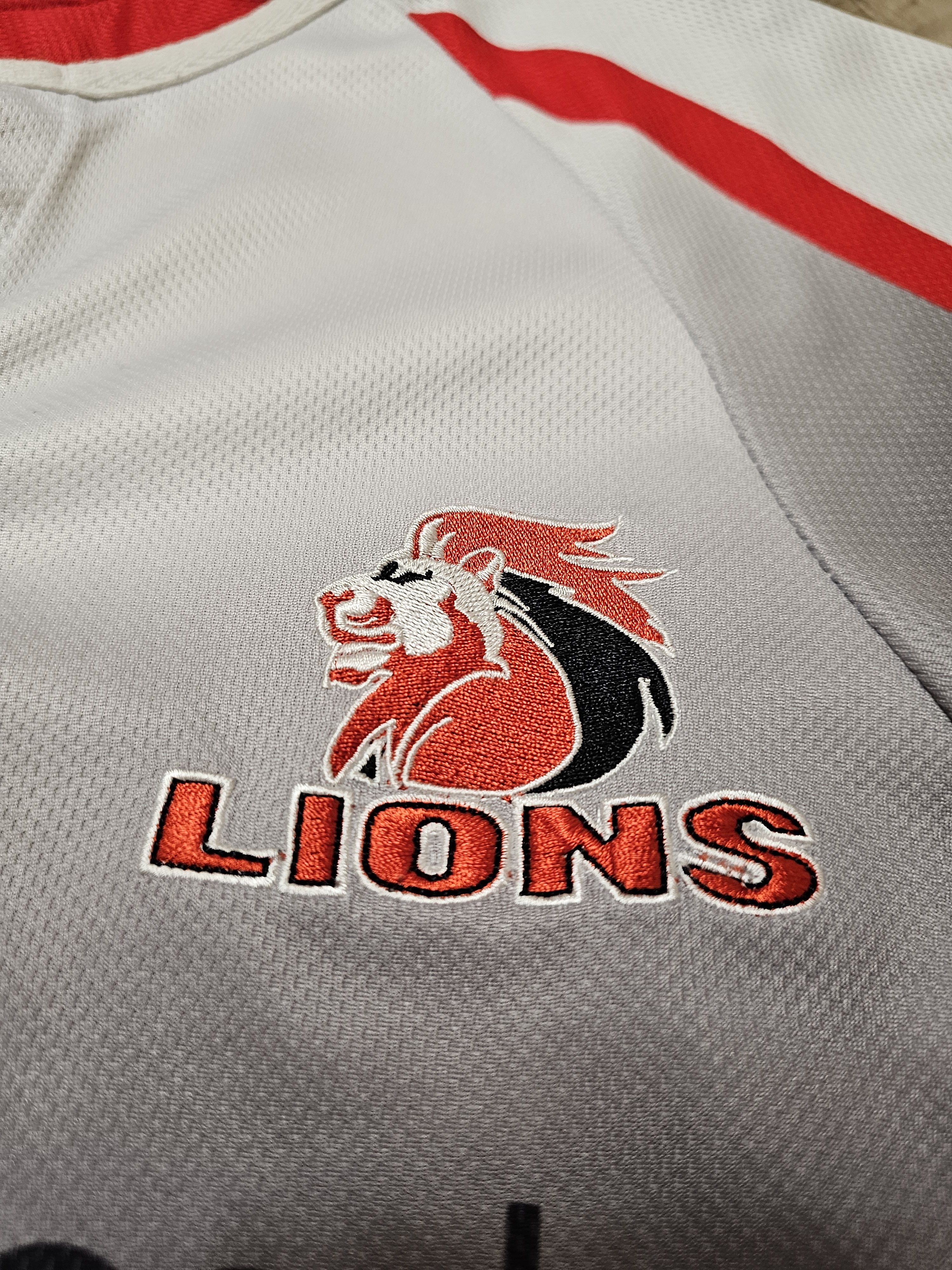 Vintage LIONS RUGBY JERSEY VINTAGE 2010 SOUTH AFRICA RUGBY JERSEY Size US S / EU 44-46 / 1 - 4 Thumbnail