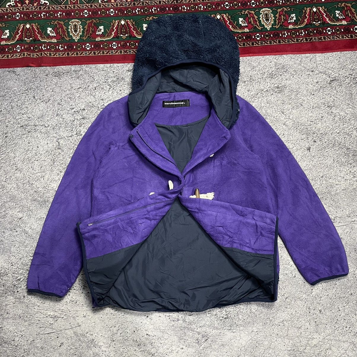 Designer × Issey Miyake × mercibeaucoup ISSEY MIYAKE MERCIBEAUCOUP FLEECE HOODIE JACKET Size US S / EU 44-46 / 1 - 5 Thumbnail