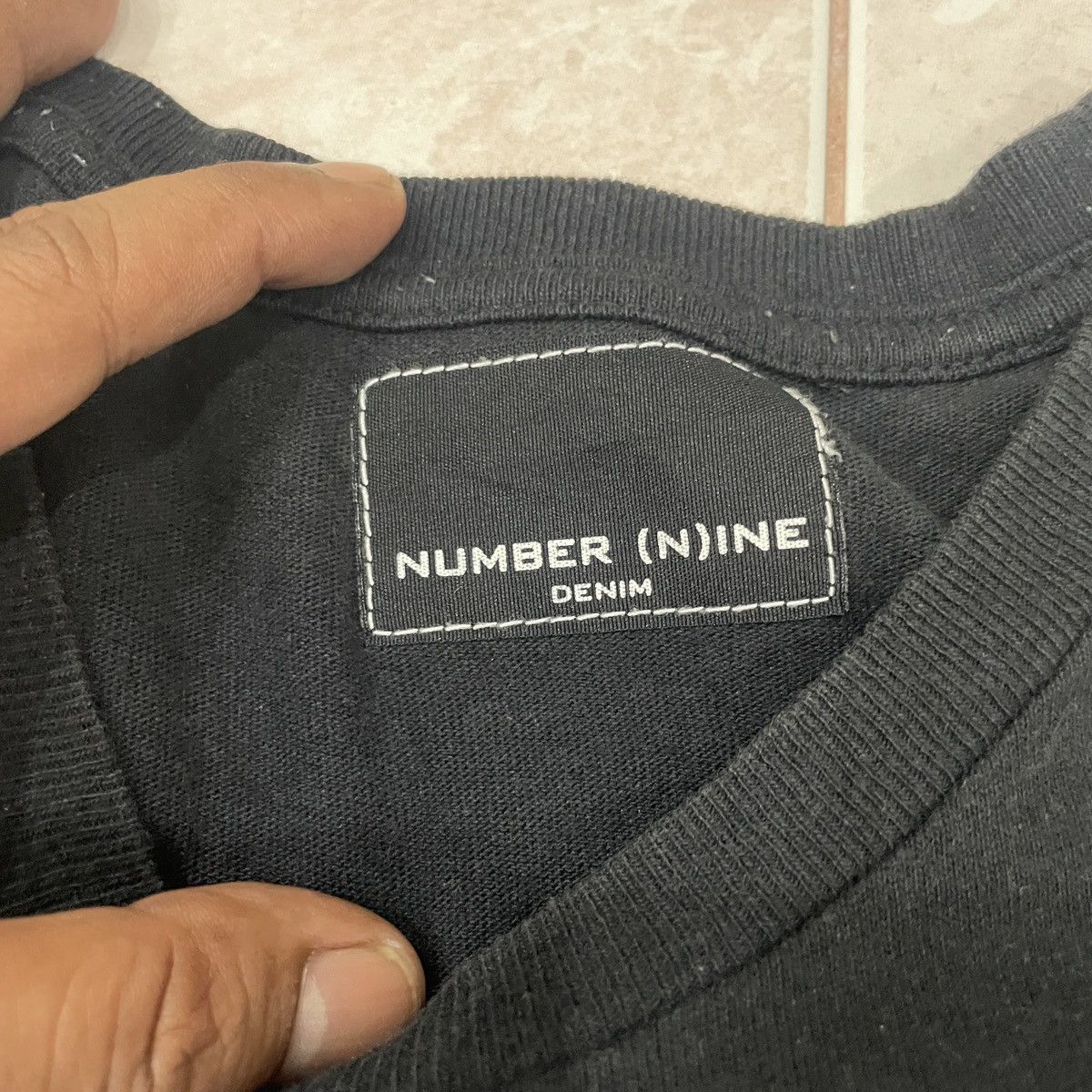 Number (N)ine Vintage Number Nine Big Logo Tee Size US S / EU 44-46 / 1 - 5 Thumbnail