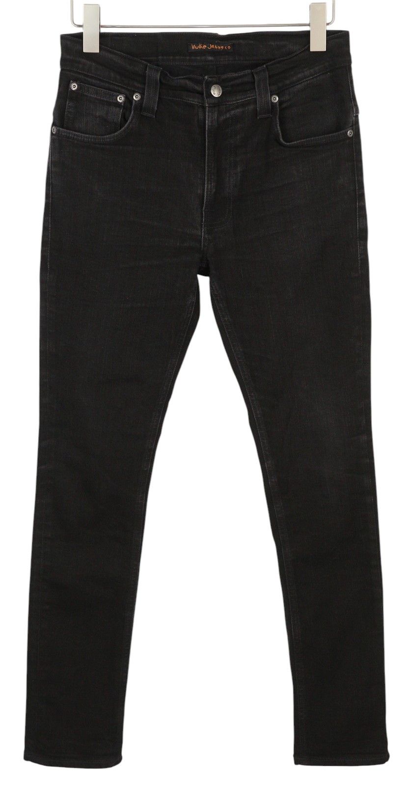 Nudie Jeans TAPE TED BLACK BLACK RING W31/L32 Denim Jeans 86422 Size US 31 - 1 Thumbnail