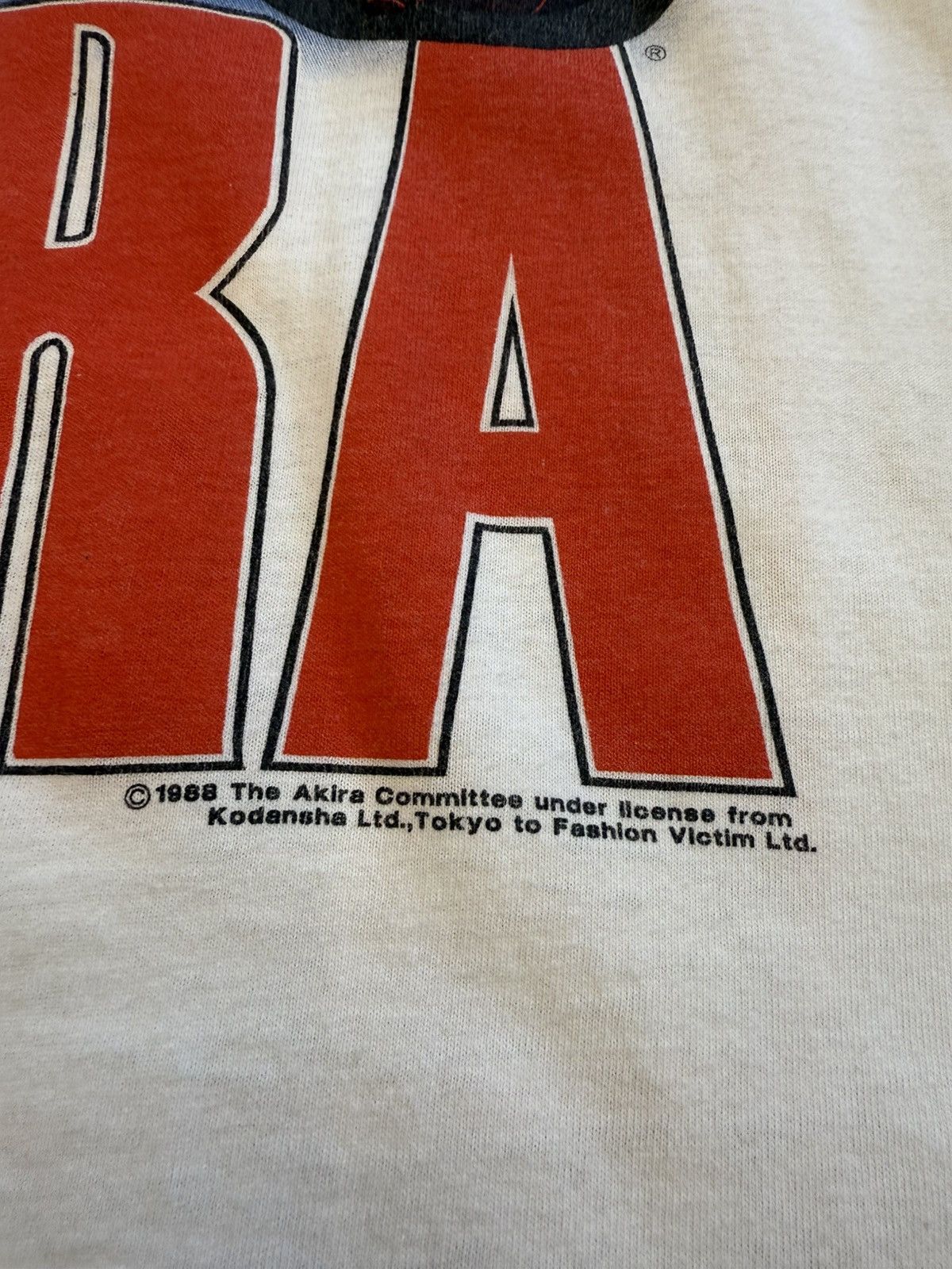 ‘90s Vintage Akira Kaneda Bike Panel Anime Tee