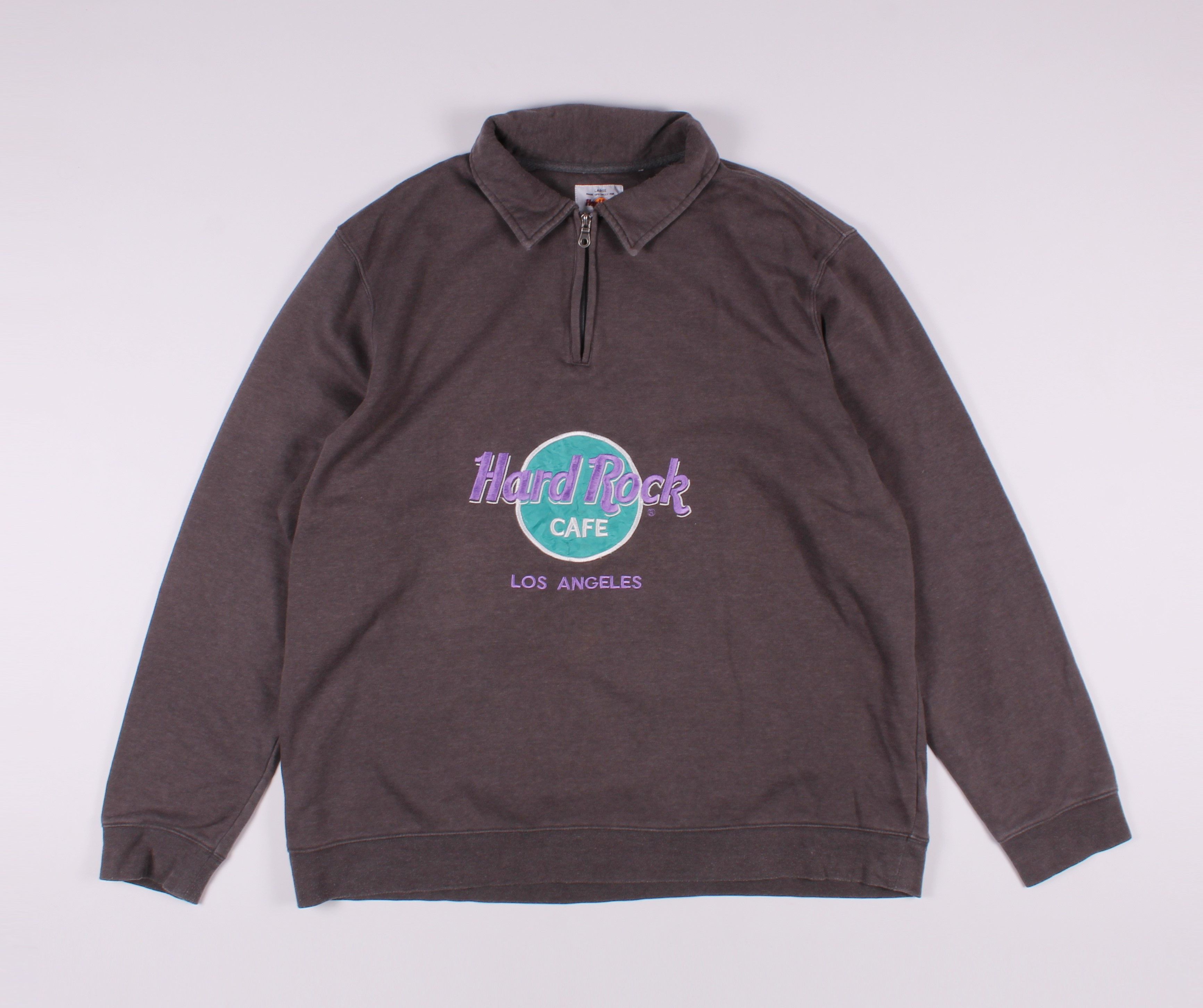 Hard Rock Cafe Vintage Hard Rock Cafe Los Angeles Faded Sweatshirt Jumper Size US L / EU 52-54 / 3 - 1 Thumbnail
