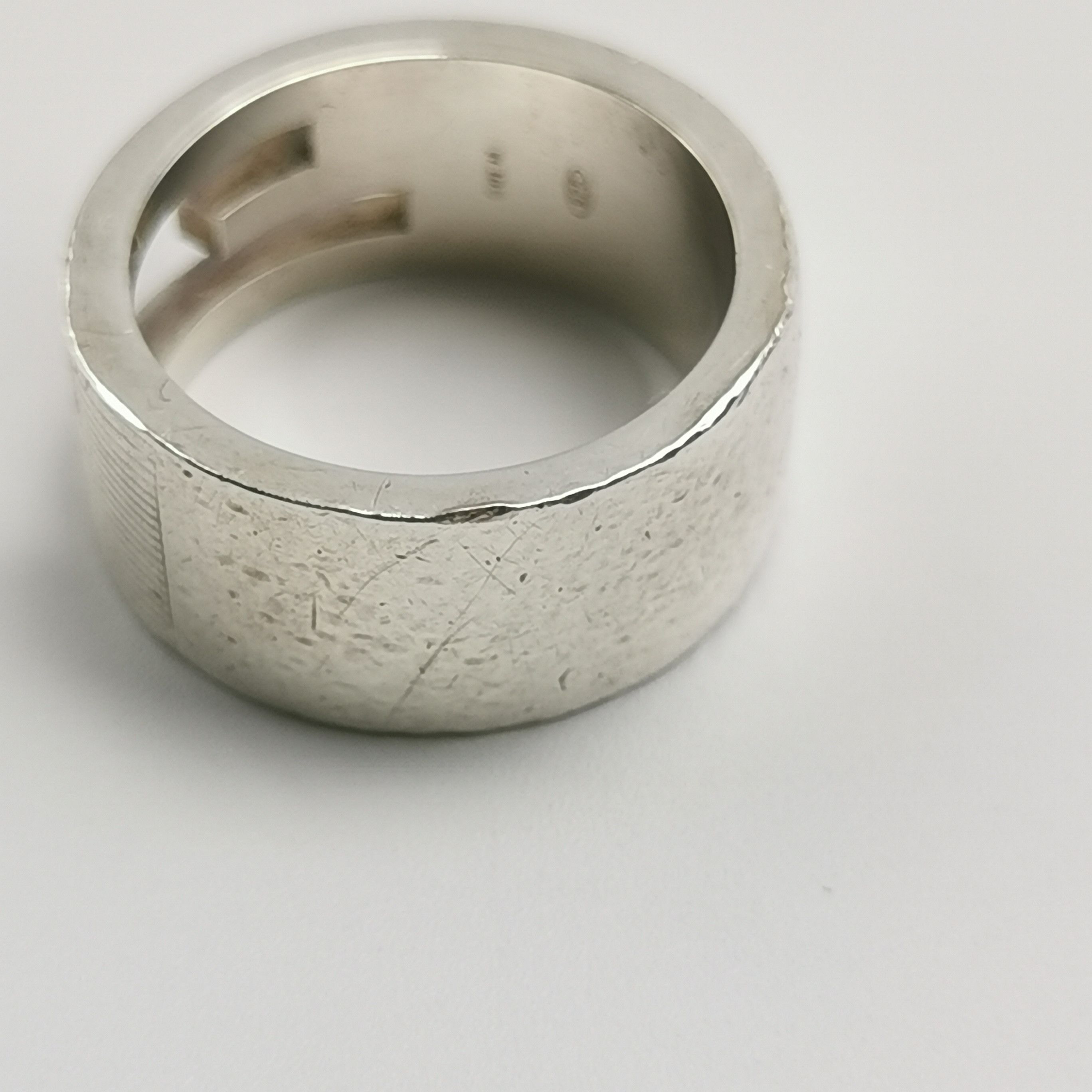 Gucci Gucci S925 Hollow G Logo Ring Size 9 -z2505 Size ONE SIZE - 6 Thumbnail