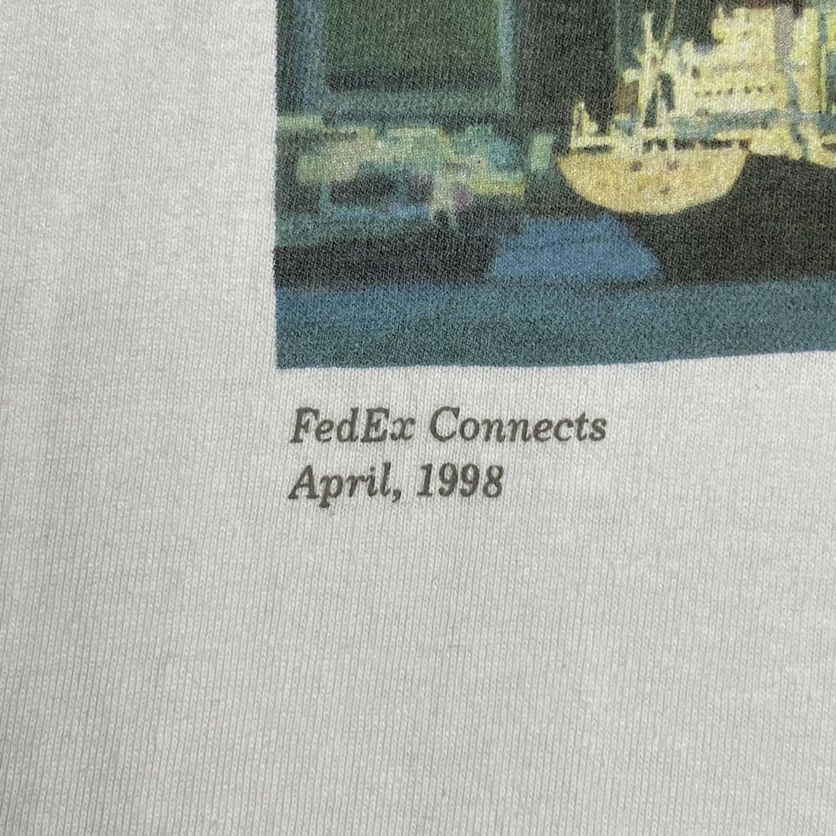 Vintage T-Shirt Vintage FedEx Hong-Kong Promotion April, 1998 Size US L / EU 52-54 / 3 - 3 Thumbnail