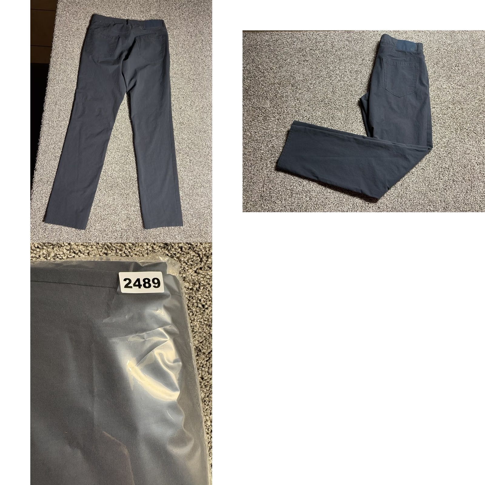 Vineyard Vines Vineyard Vines On-The-Go Pants Mens 30x32 Black OTG Stretch Chino Travel Casual Size US 30 / EU 46 - 9 Thumbnail