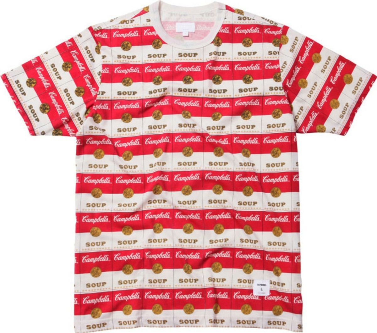 Supreme Supreme Campbell’s Soup T-Shirt - Large / SS12 Size US L / EU 52-54 / 3 - 5 Thumbnail