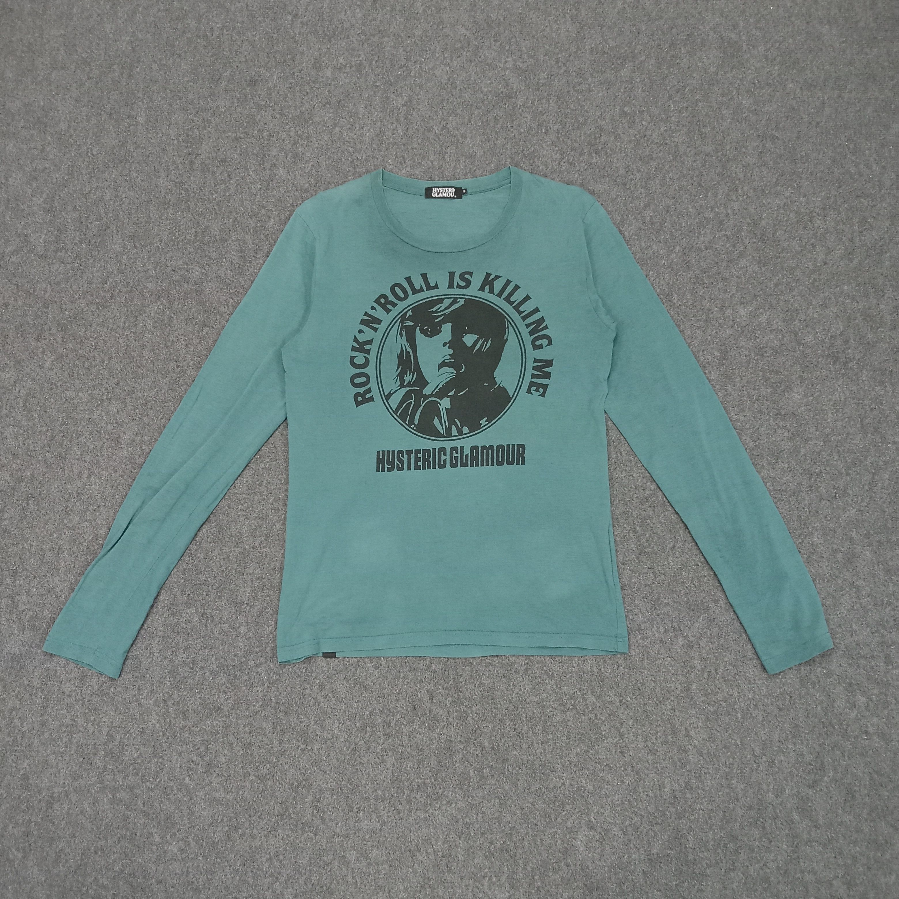 Hysteric Glamour Hysteric Glamour Japanese Brand Long Sleeve Tshirt Size S / US 4 / IT 40 - 1 Thumbnail