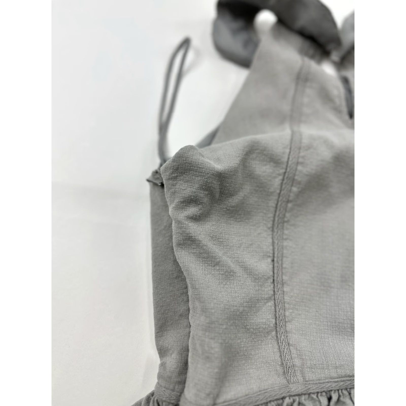 Vintage VINTAGE Anthropologie BHLDN "There Is Only You & Me" Dress 6 Gray Silk Bridesmaid Size US S / EU 44-46 / 1 - 4 Thumbnail