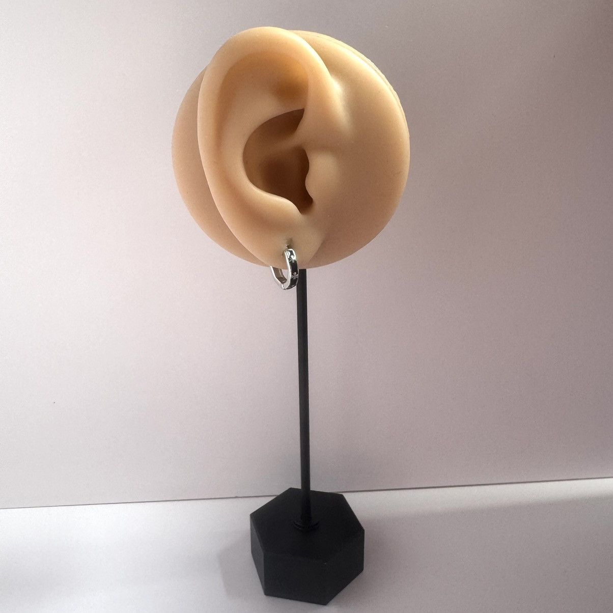 Other 7mm Small Hoop Earrings for Men Women Hip Hop Unisex Style Size ONE SIZE - 5 Thumbnail
