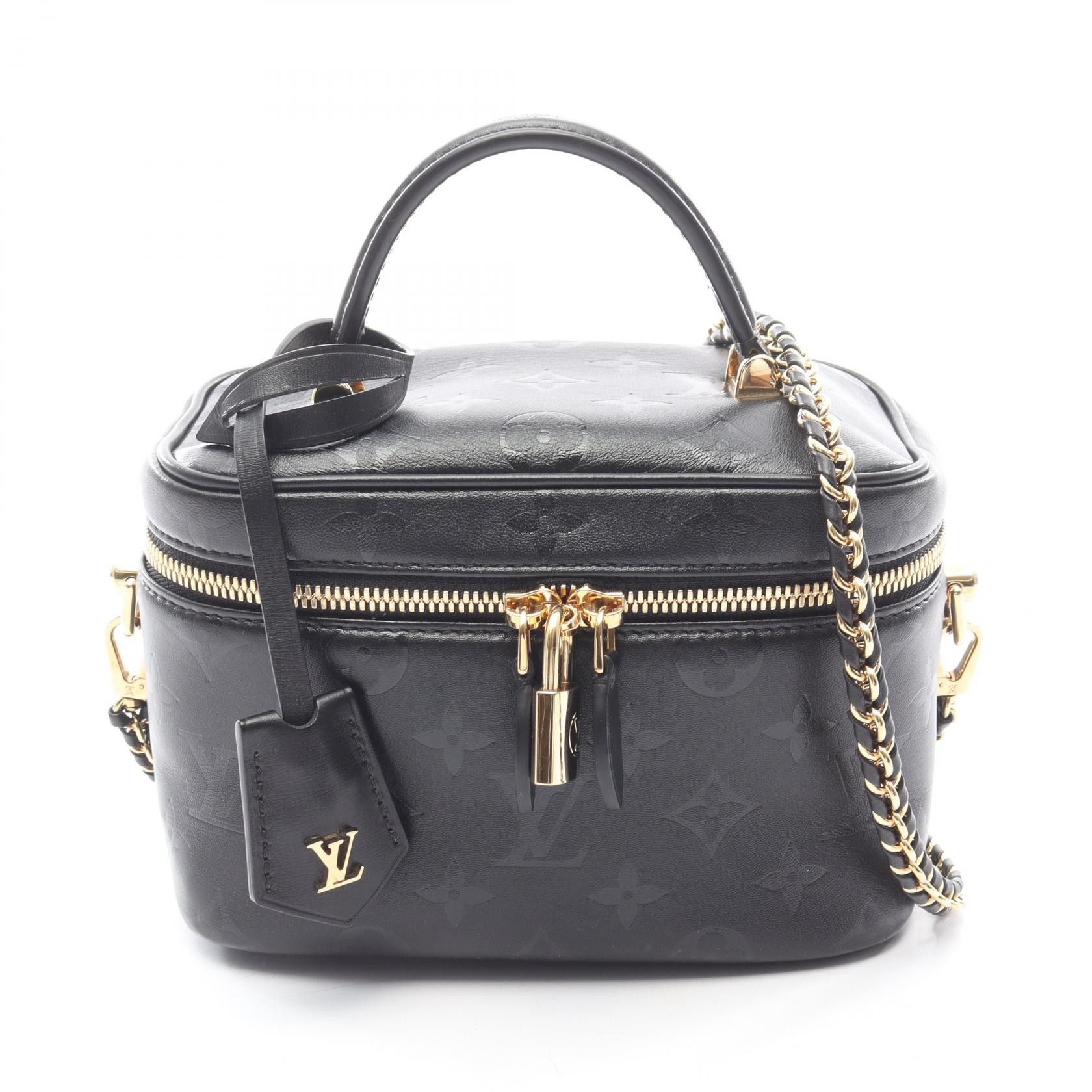 Louis Vuitton Louis Vuitton Louis Vuitton Vanity PM Monogram Ink 2way Bag Textile Vanity Bag M57118 DUTY FREE for USA Size ONE SIZE - 1 Thumbnail