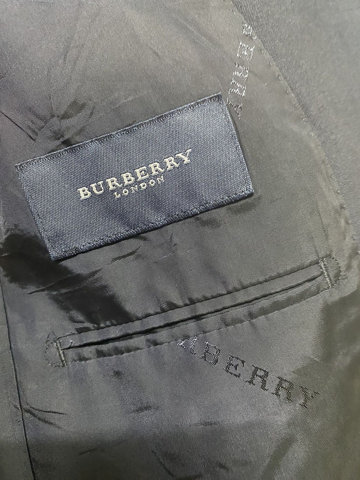 Burberry × Designer × Vintage Vintage Burberry London Blazer Coat Jacket Size US L / EU 52-54 / 3 - 16 Thumbnail