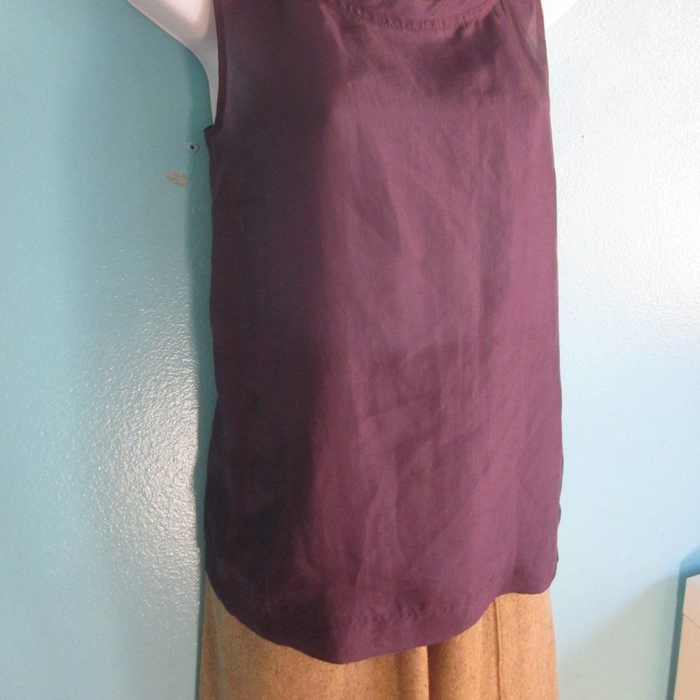 DKNY DKNY Purple Silk Tank Size 8 Lightweight Size M / US 6-8 / IT 42-44 - 8 Thumbnail