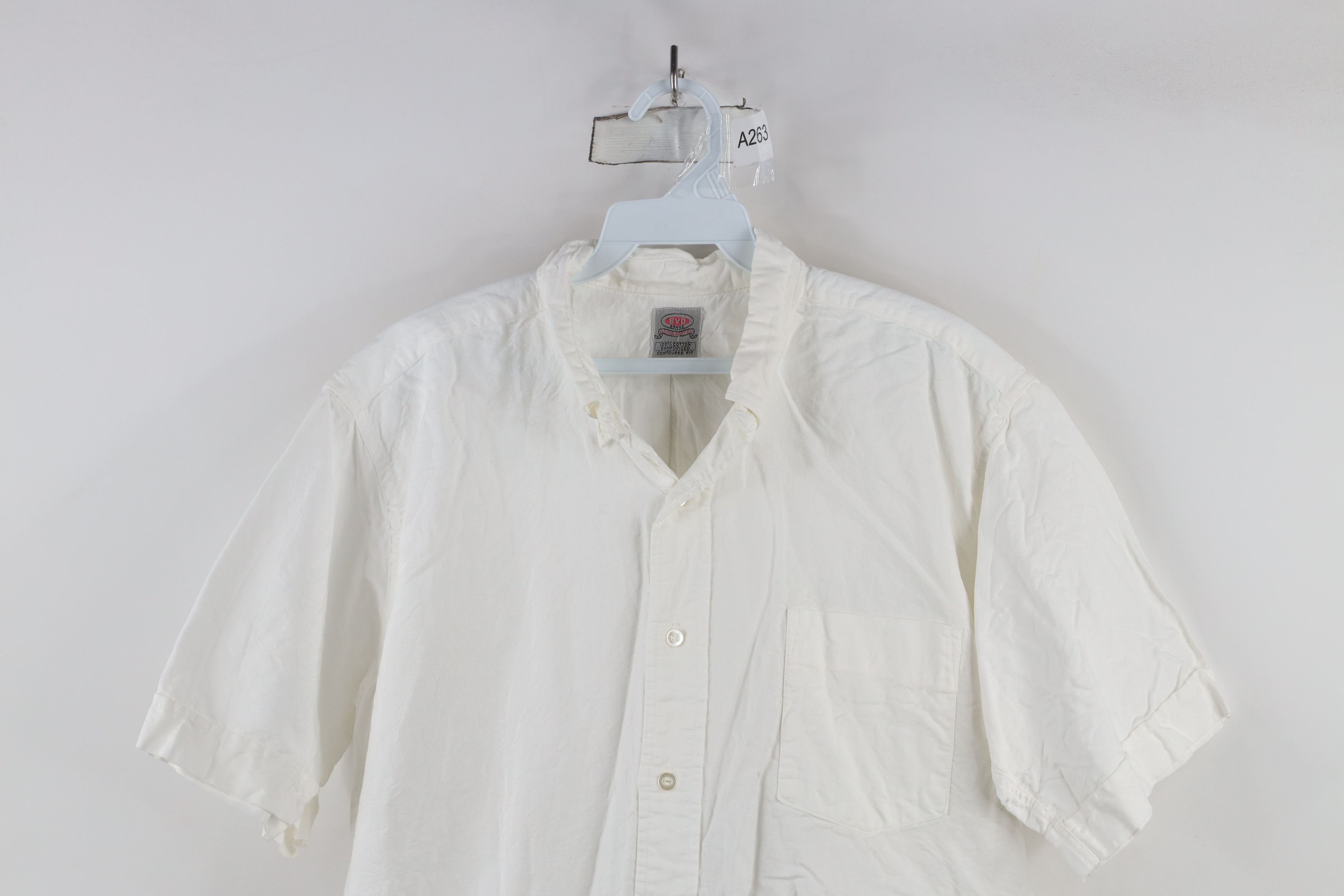 Vintage Vintage 60s Streetwear Short Sleeve Button Down Shirt USA Size US XL / EU 56 / 4 - 2 Thumbnail