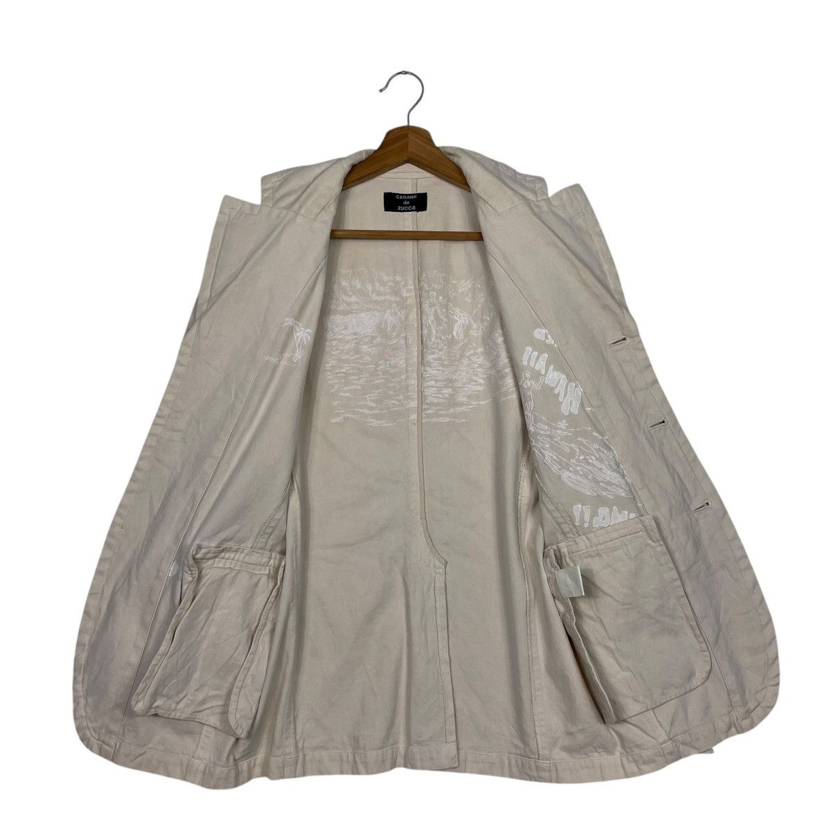 CABANE de ZUCCa Cabane De Zucca Hawaii Printed Jacket Size US S / EU 44-46 / 1 - 11 Thumbnail